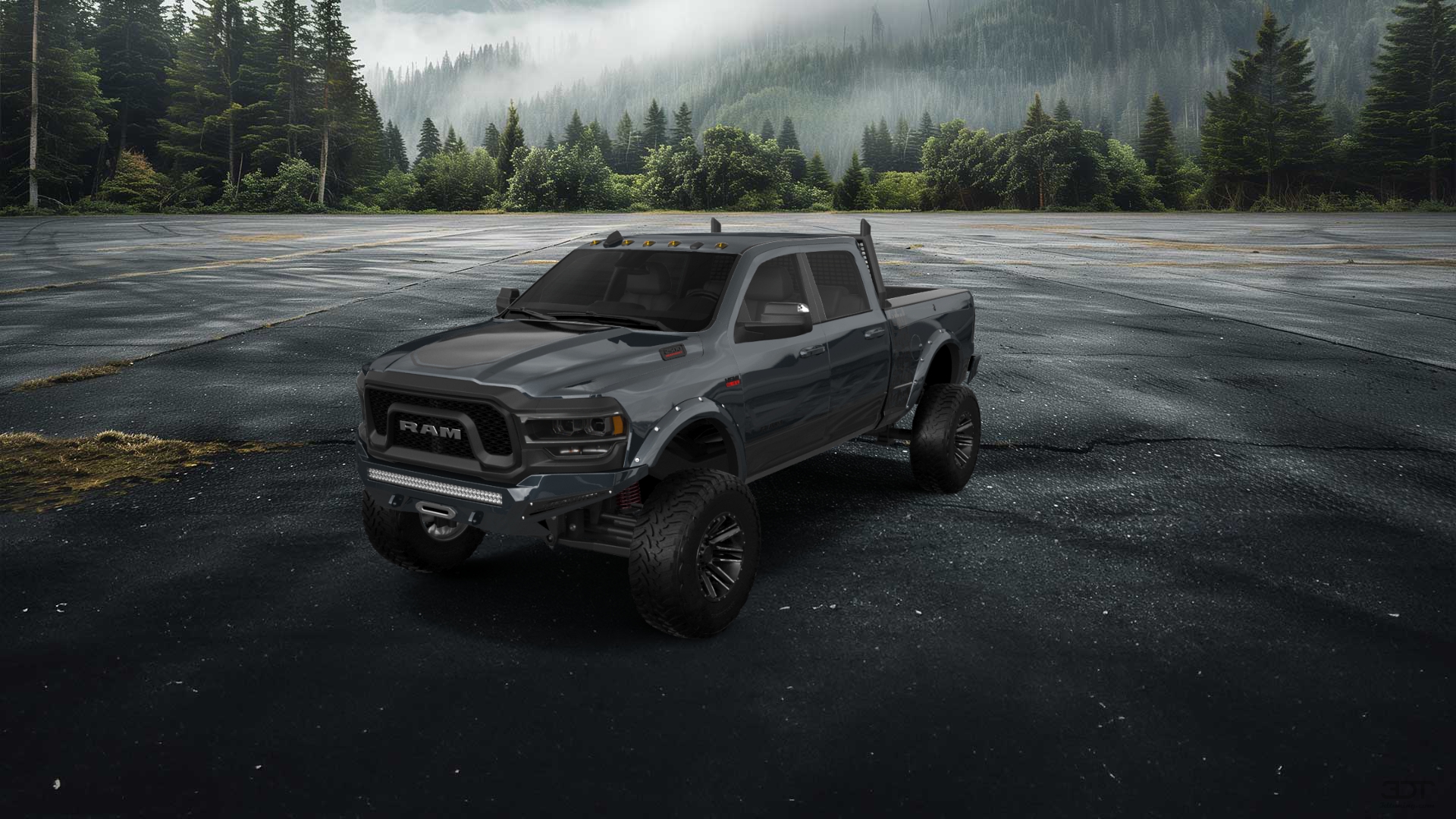 Dodge Ram 2500 4 Door pickup truck 2020 tuning