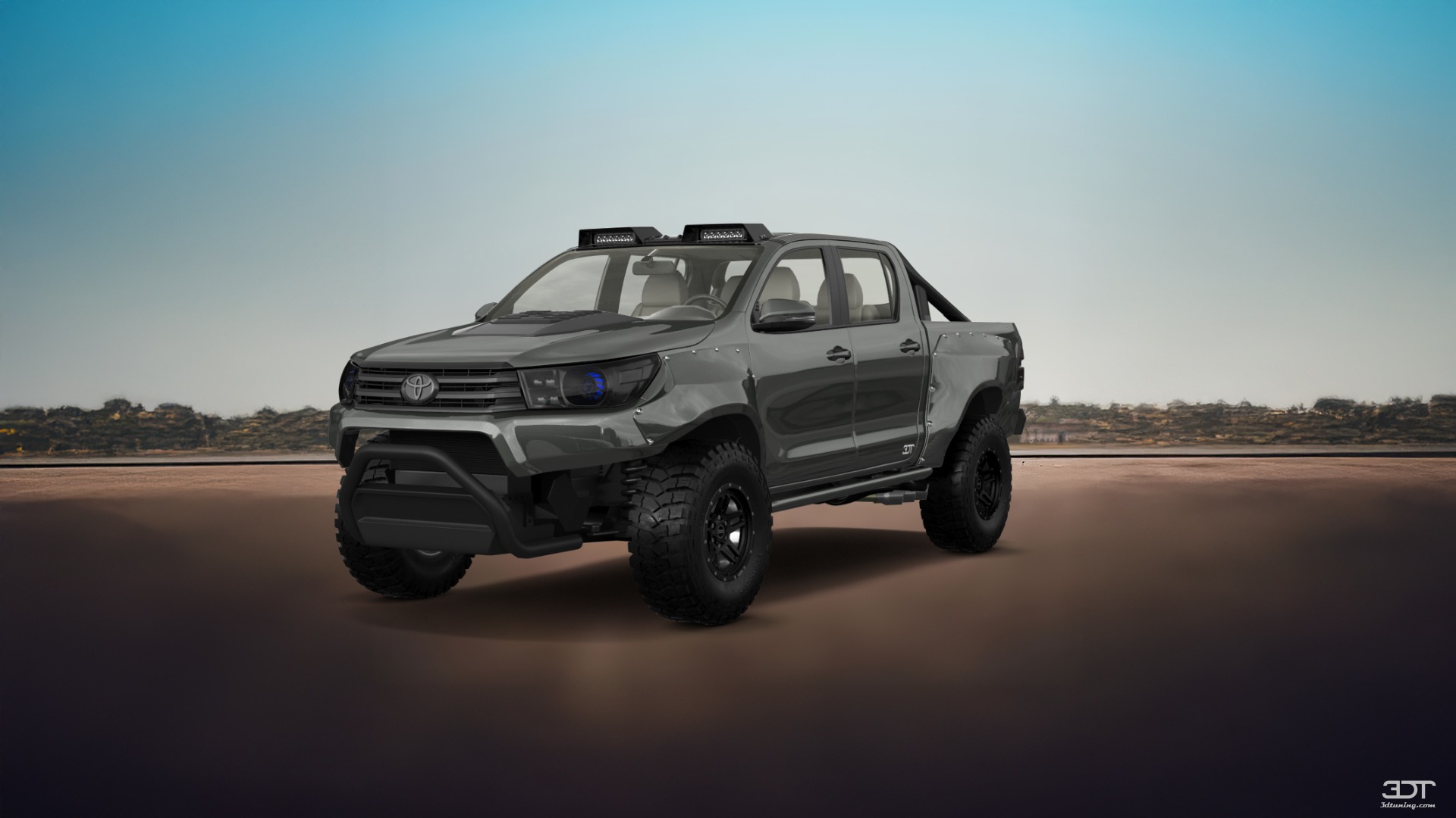 Toyota Hilux Double Cab 4 Door pickup truck 2015 tuning