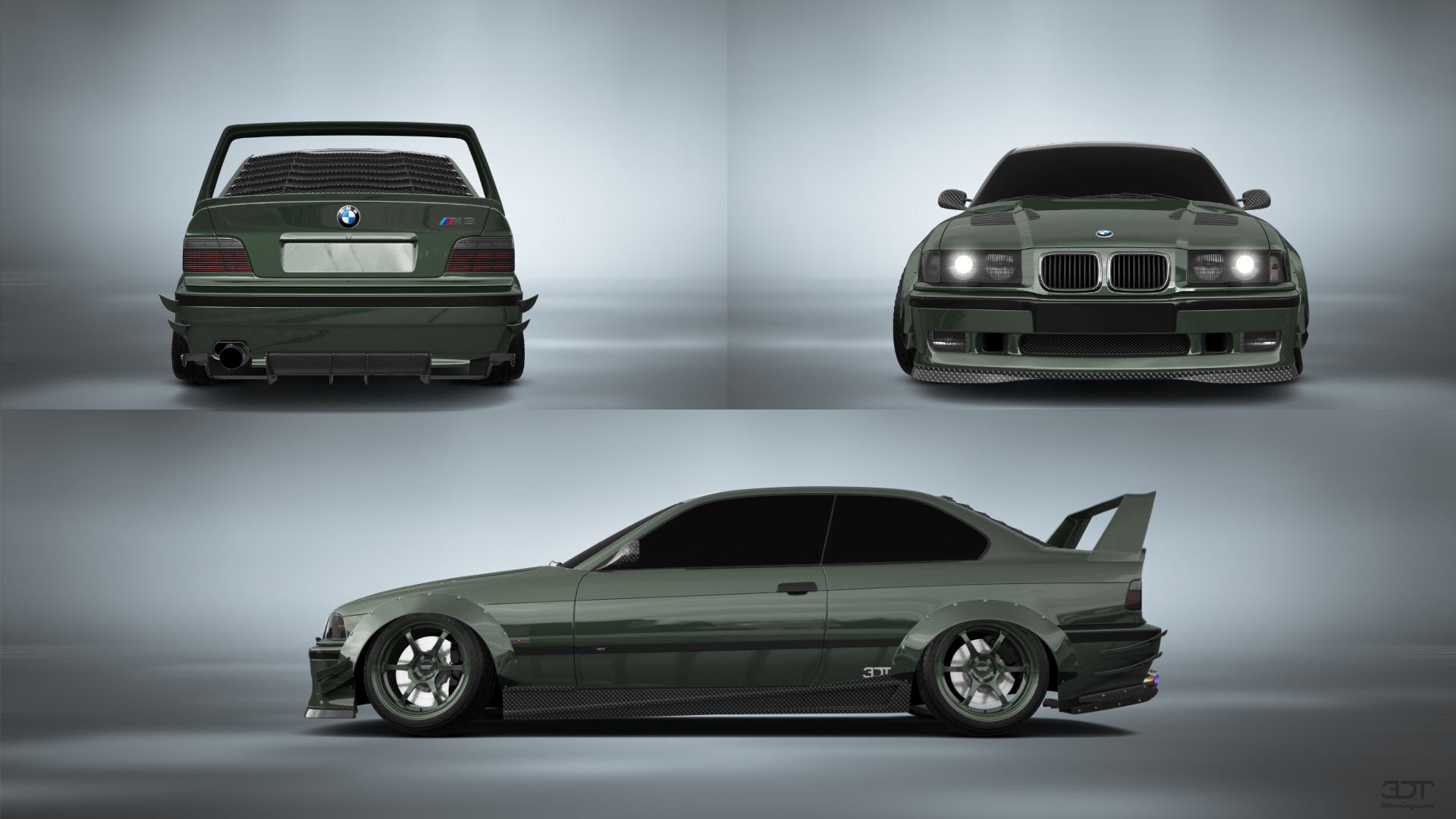 BMW 3 Series 2 Door Coupe 1993 tuning