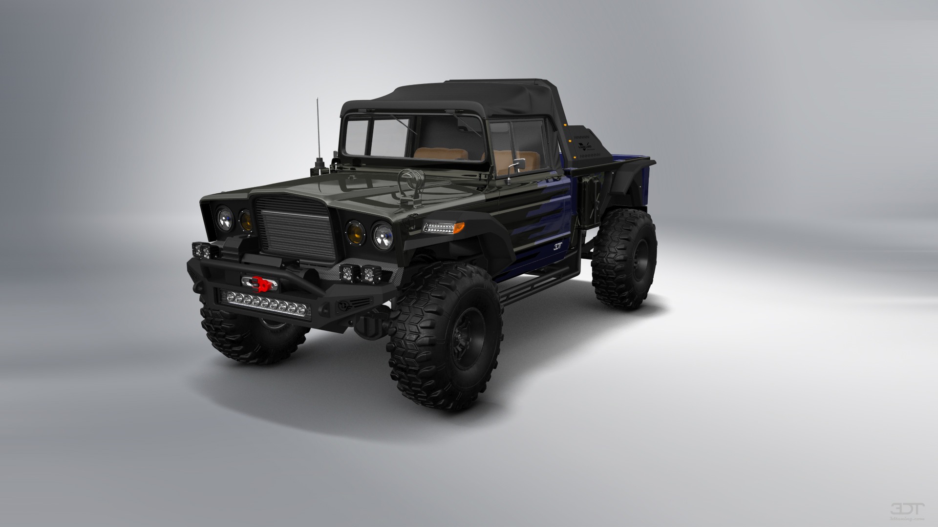 Jeep Kaiser M715 2 Door pickup truck 1968