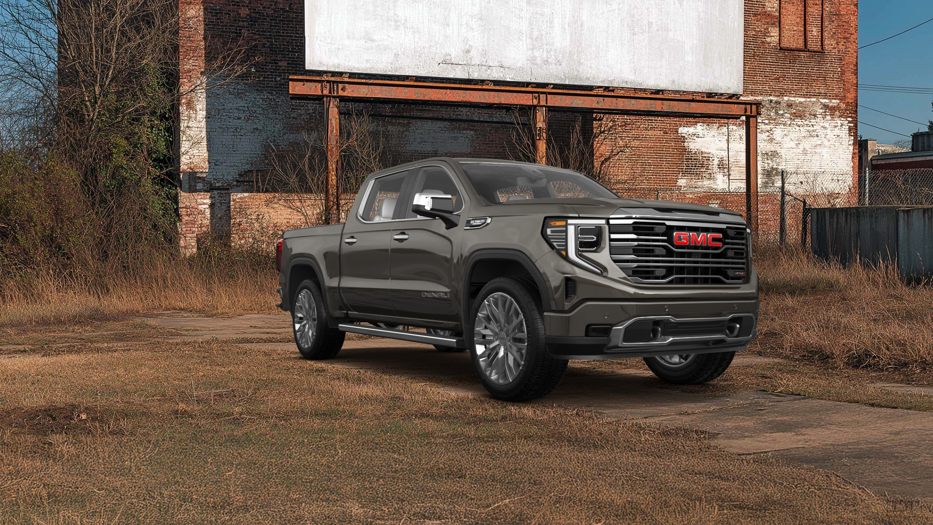 GMC Sierra 1500 Crew Cab 5.8 ft box 4 Door pickup truck 2023 tuning
