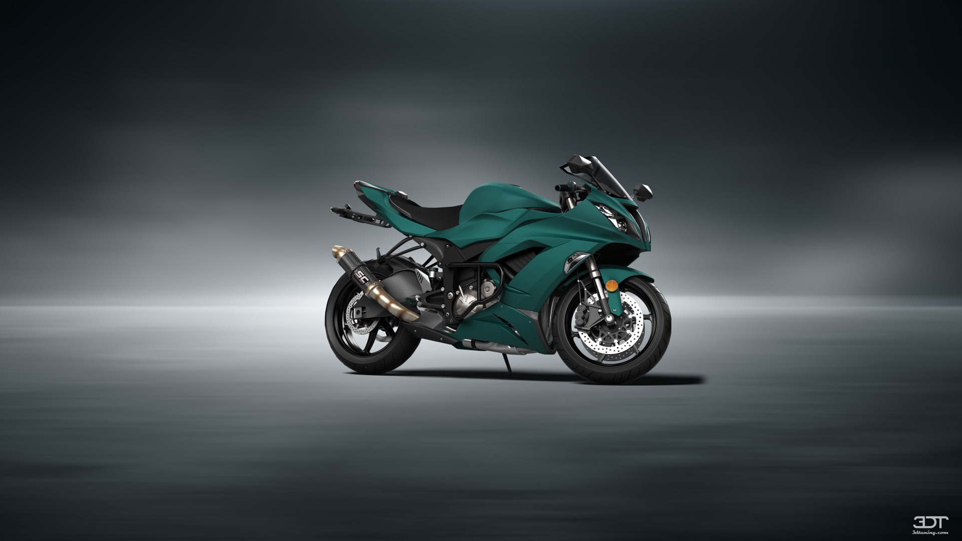 Custom Kawasaki Ninja ZX 6R 2015 Sport Bike by Dalton Burroughs