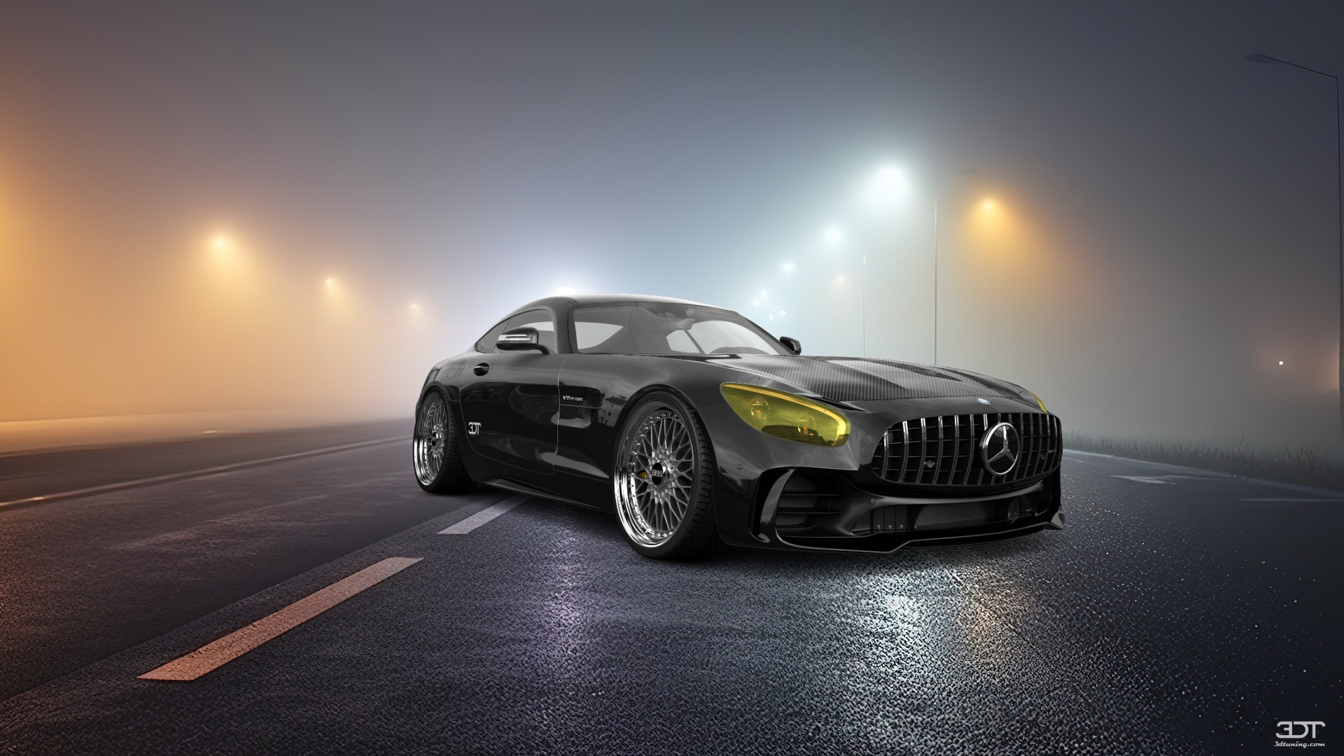 Mercedes AMG GT 2 door fastback coupe 2016