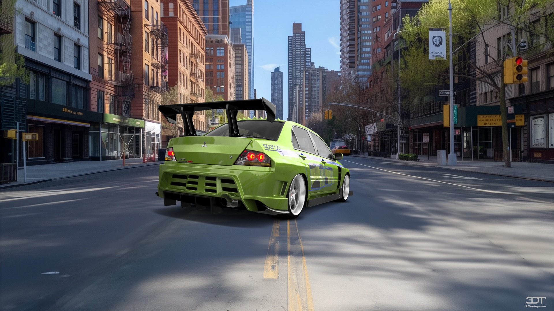 Mitsubishi Lancer Evo IX 4 Door Saloon 2005 tuning