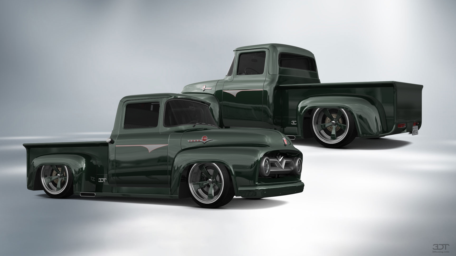 Ford F-100 2 Door truck 1956