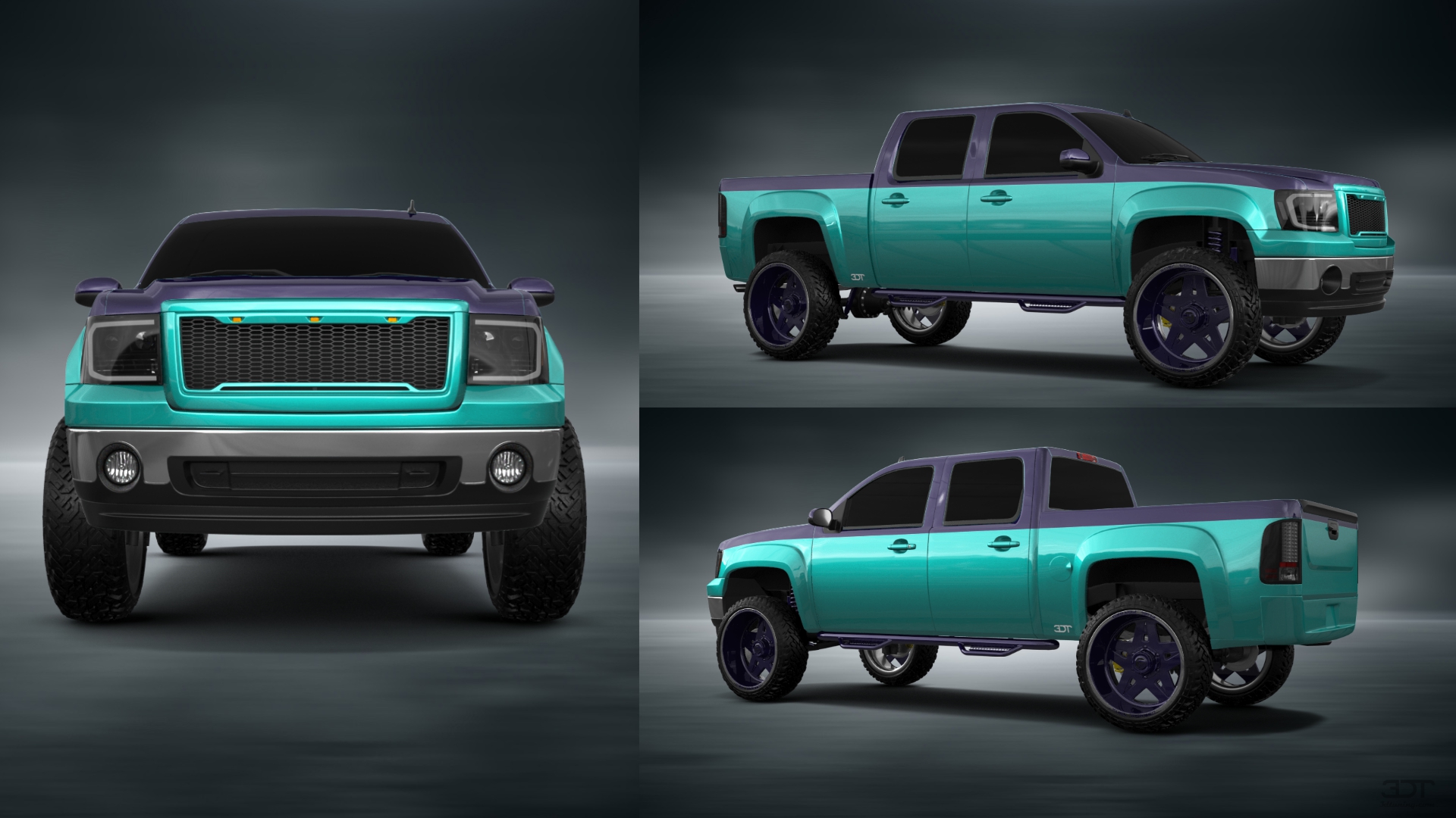 GMC Sierra 1500 Crew Cab 5.8 ft box 4 Door pickup truck 2007