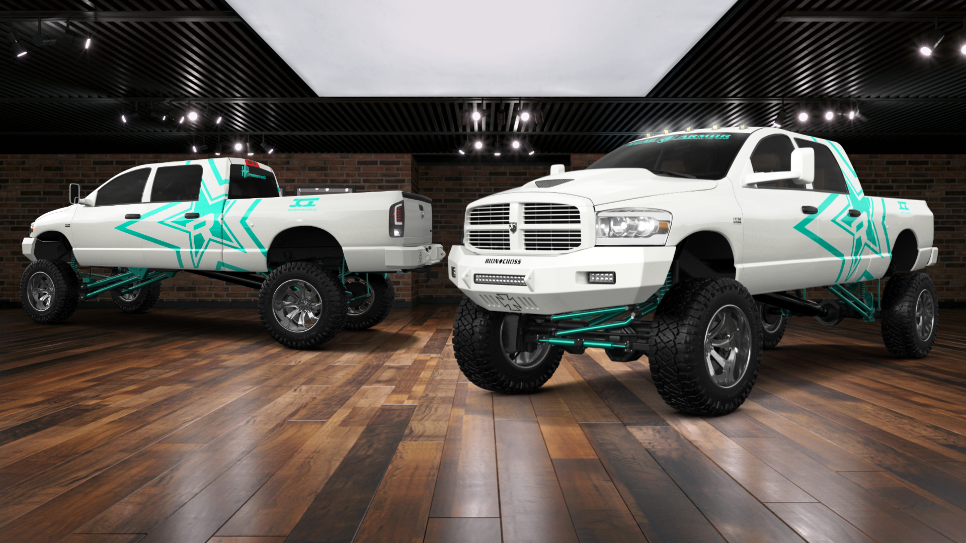 Dodge Ram 2500 4 Door pickup truck 2007