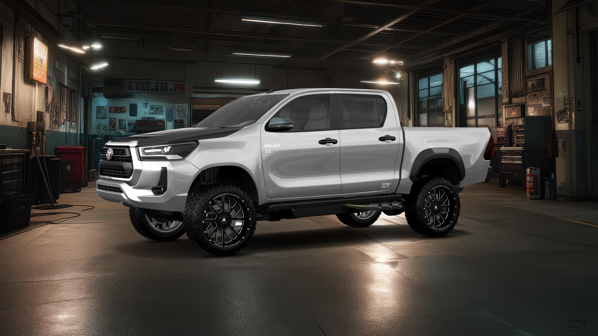 Toyota Hilux Double Cab 4 Door pickup truck 2015