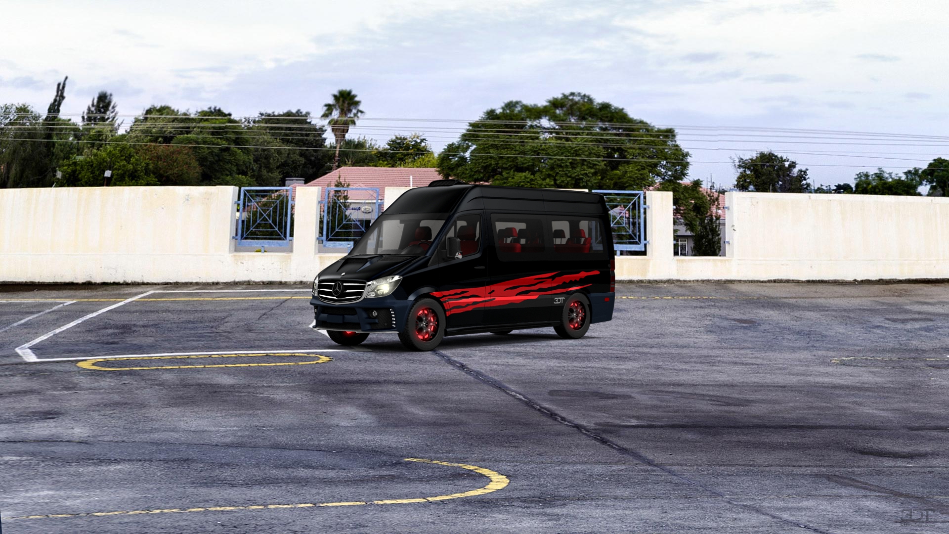 Mercedes Sprinter Passenger Van 2013 tuning