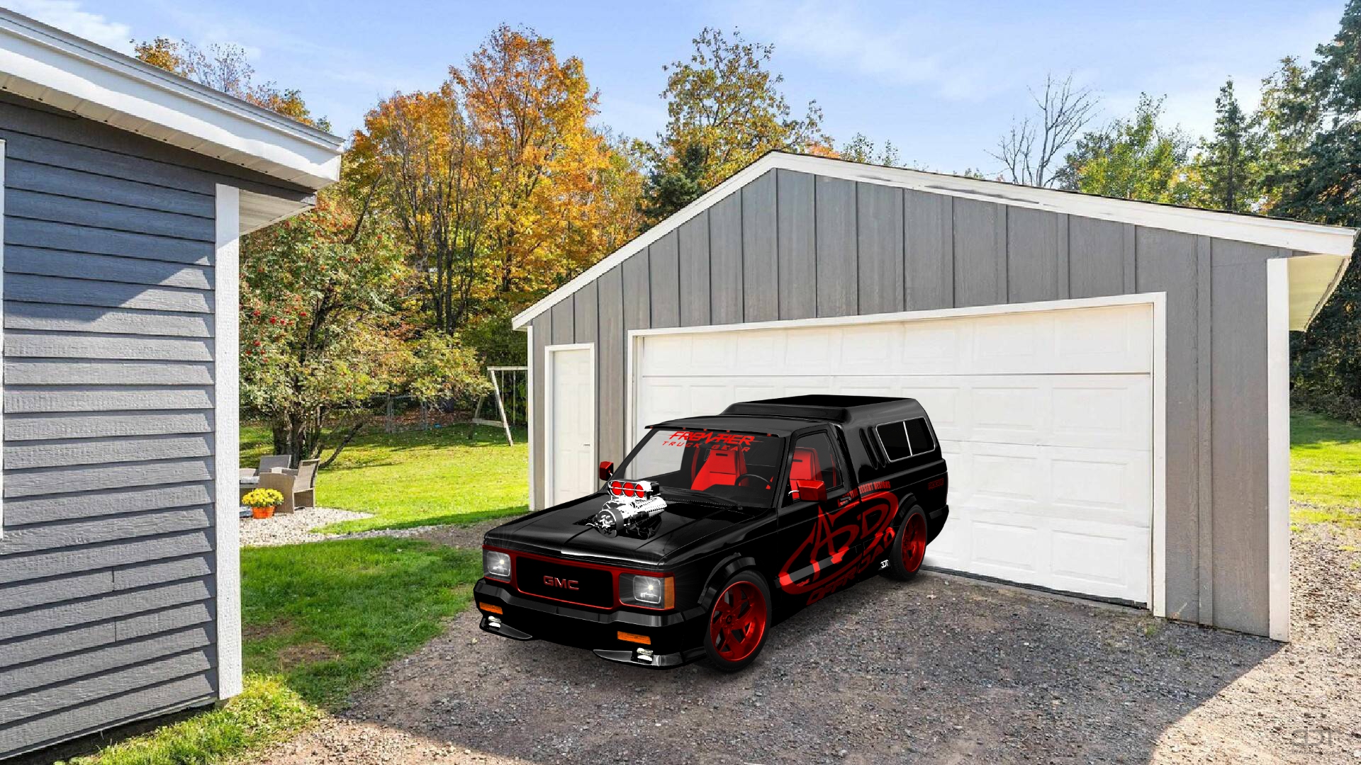 GMC Syclone 2 Door pickup truck 1991