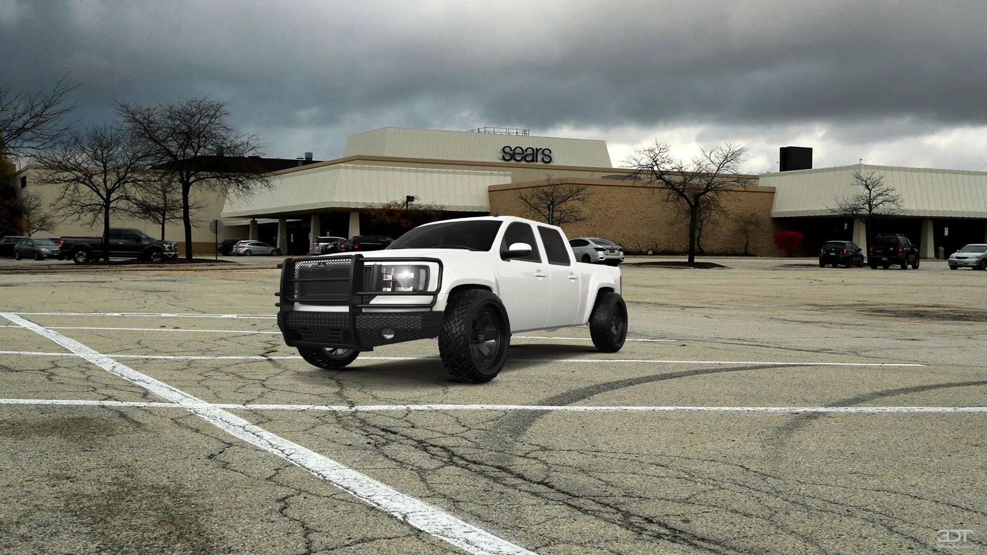 GMC Sierra 1500 Crew Cab 5.8 ft box 4 Door pickup truck 2007 tuning