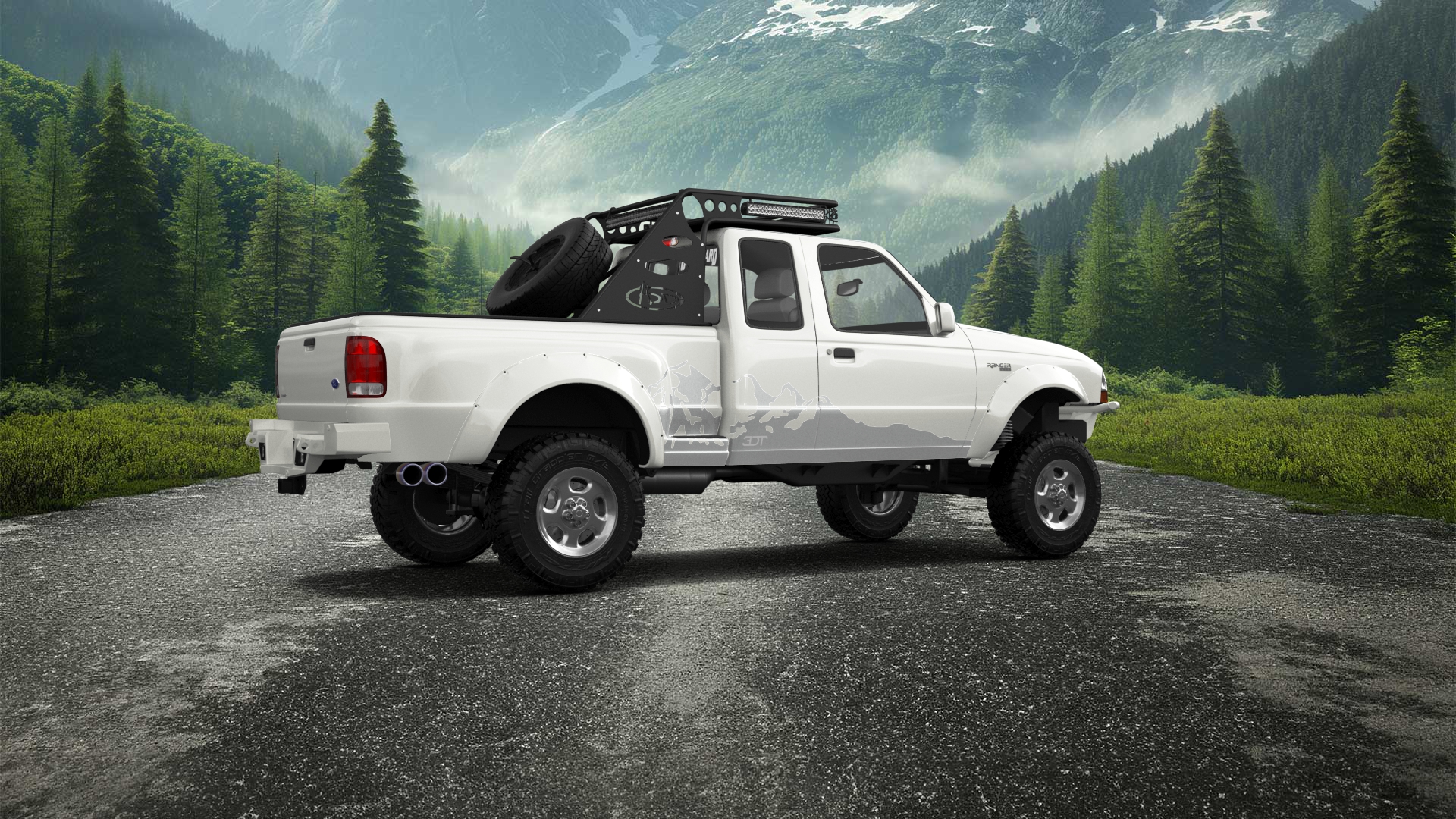 Ford Ranger Flareside 2 Door pickup truck 1998