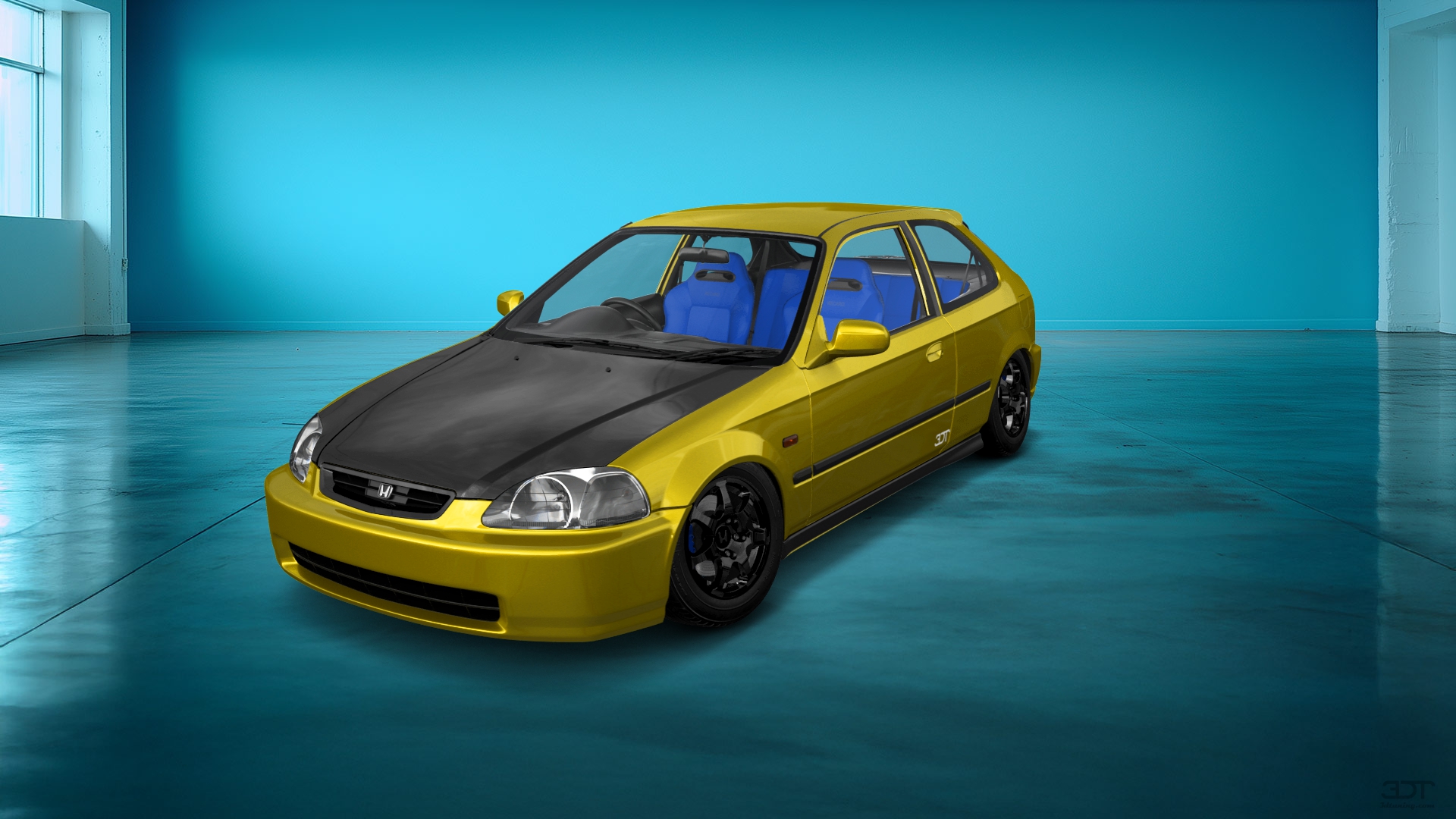 Honda Civic 3 Door Hatchback 1997 tuning