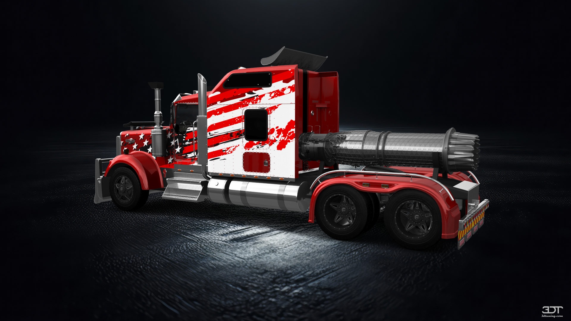 Kenworth W900 Sleeper Cab Truck 2015 tuning