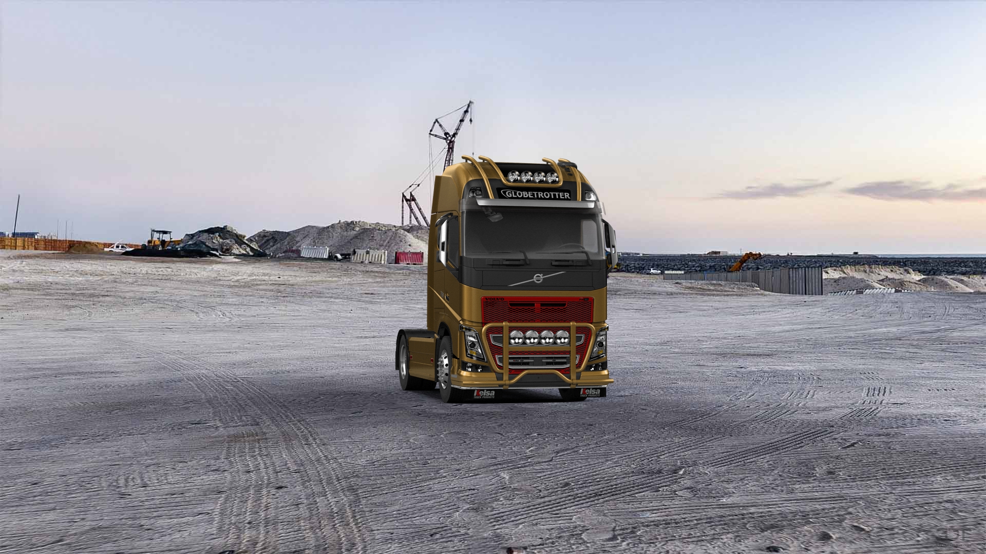 Volvo FH16 Globetrotter XL Cab Truck 2013 tuning