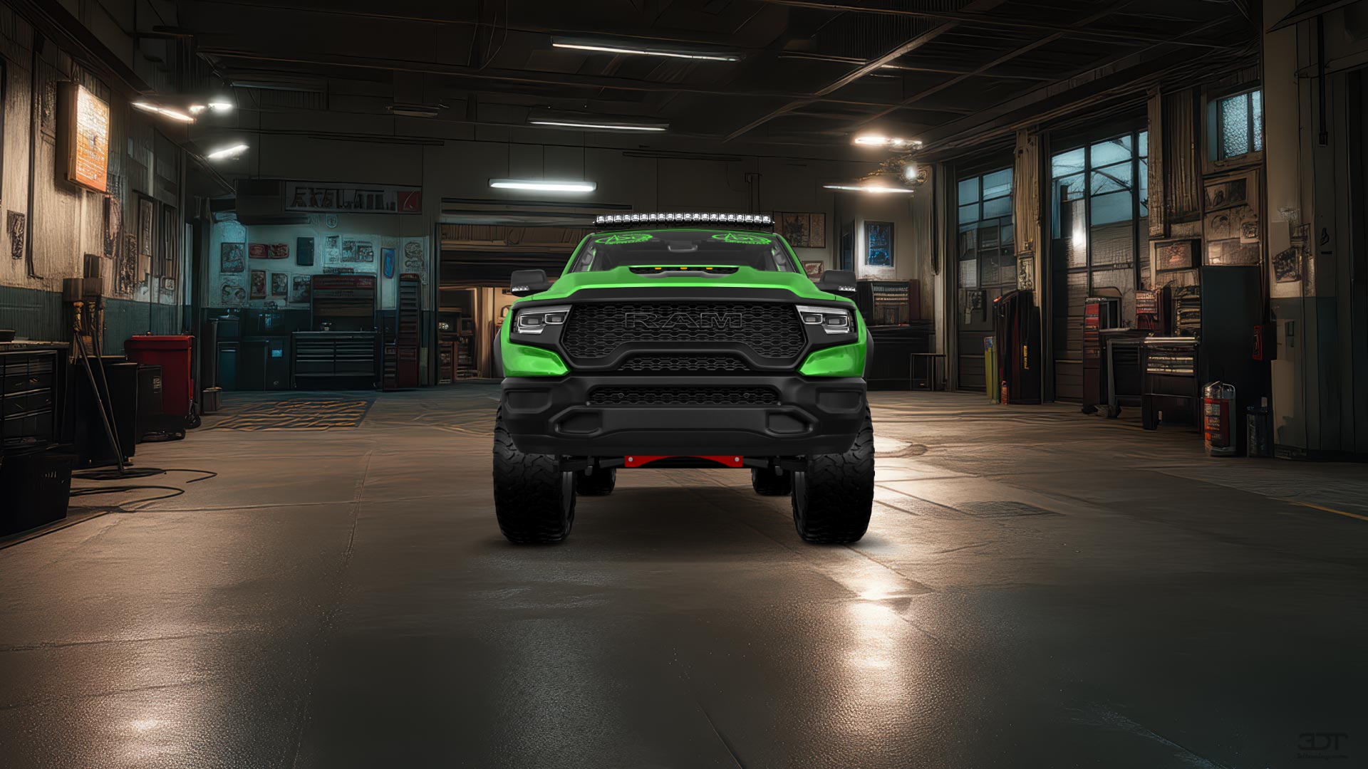 Dodge Ram 1500 TRX 4 Door pickup truck 2021 tuning