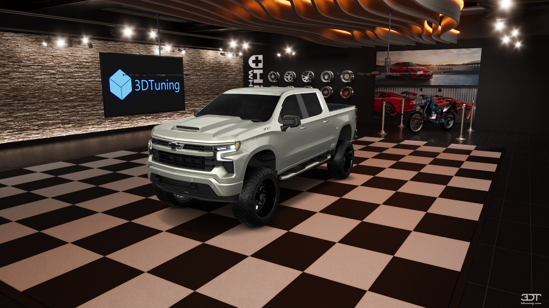 Chevrolet Silverado 1500 Crew Cab 5.8 ft box 4 Door pickup truck 2023