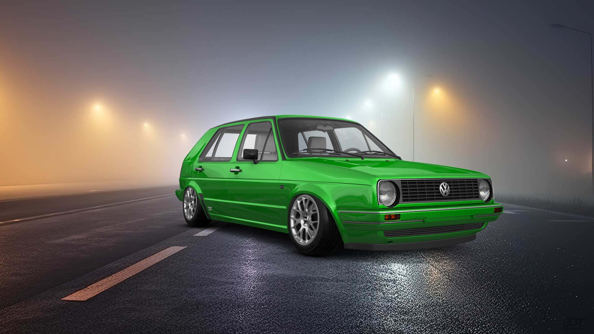 Volkswagen Golf Mk2 5 Door Hatchback 1983 tuning