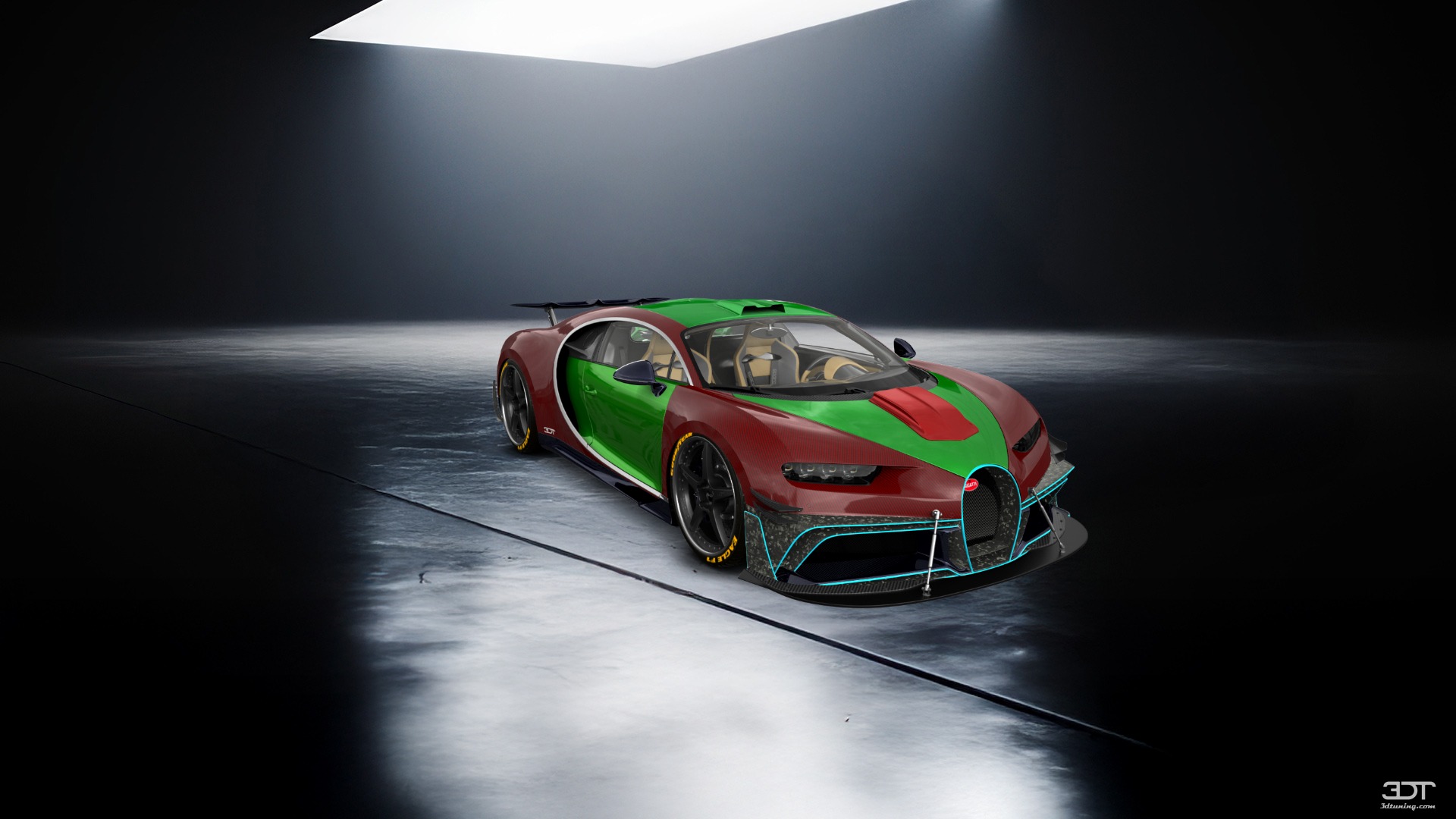 Bugatti Chiron 2 Door Coupe 2016 tuning