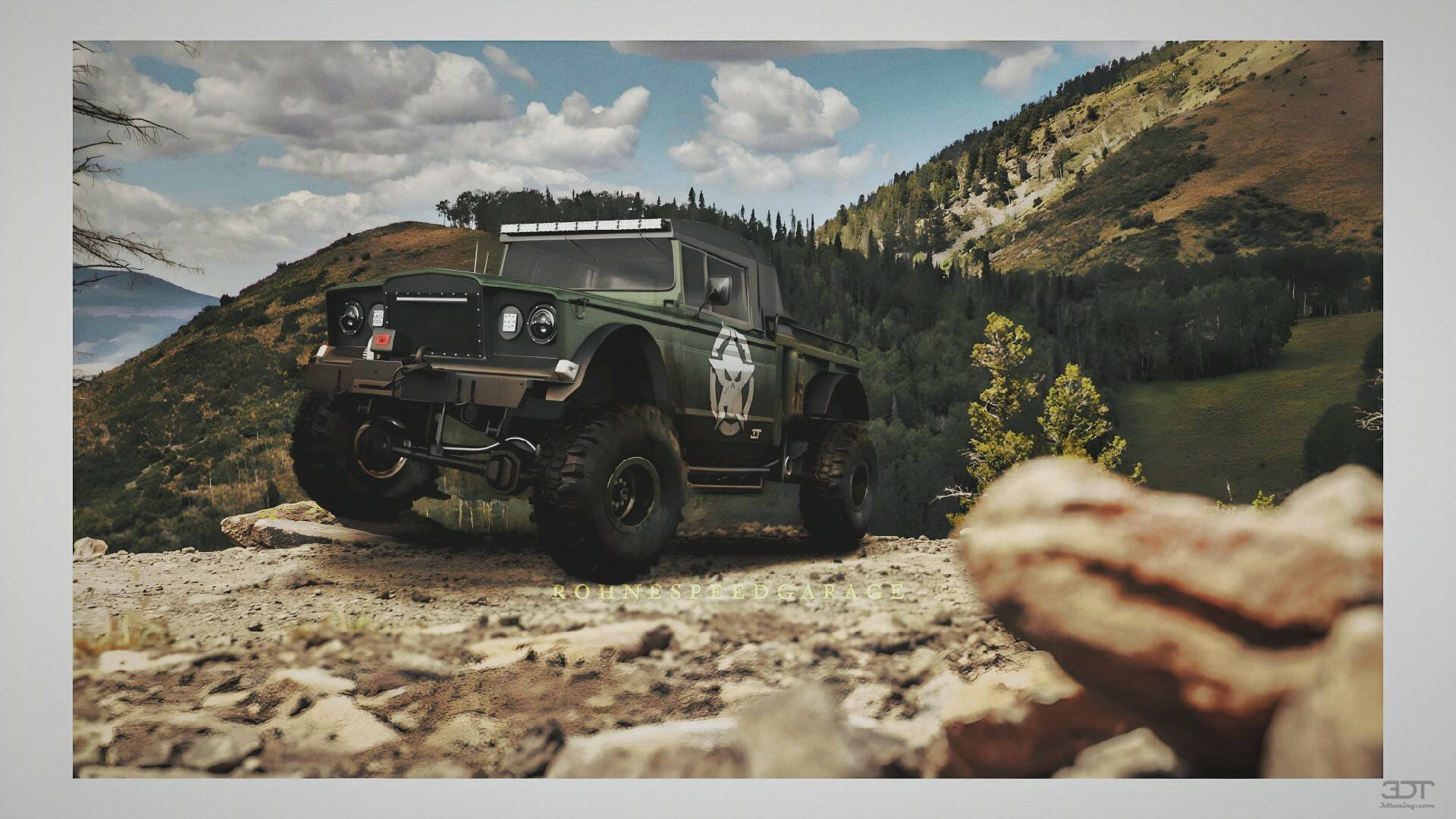 Jeep Kaiser M715 2 Door pickup truck 1968