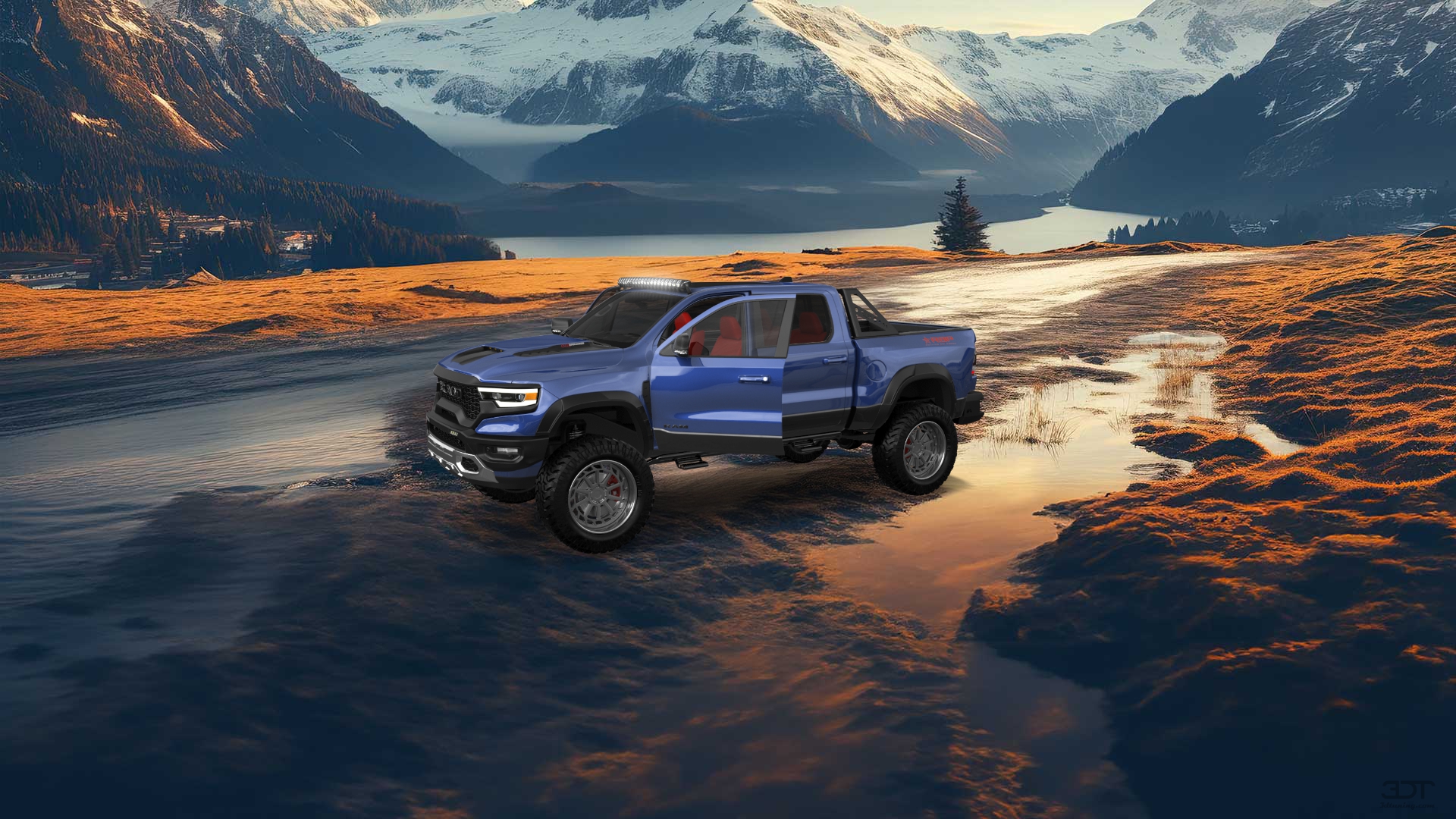Dodge Ram 1500 TRX 4 Door pickup truck 2021 tuning