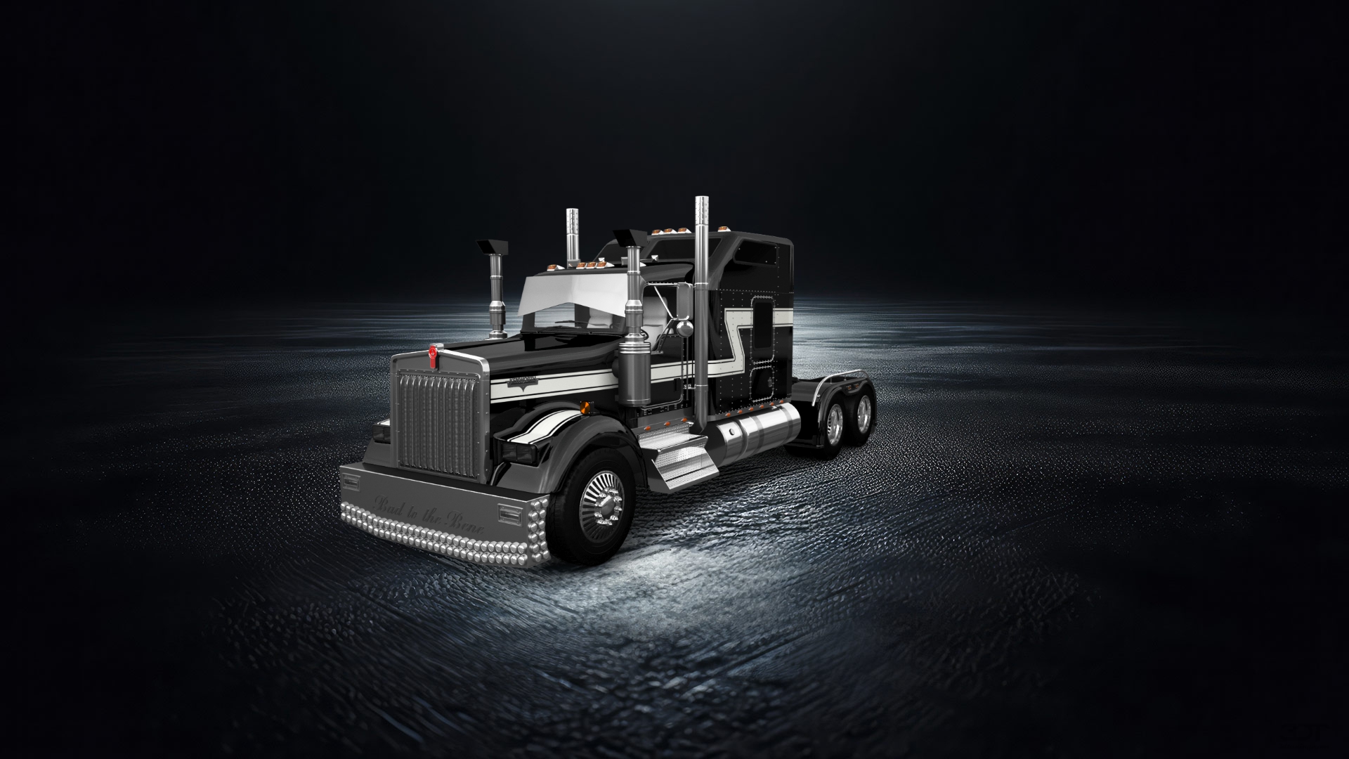 Kenworth W900 Sleeper Cab Truck 2015