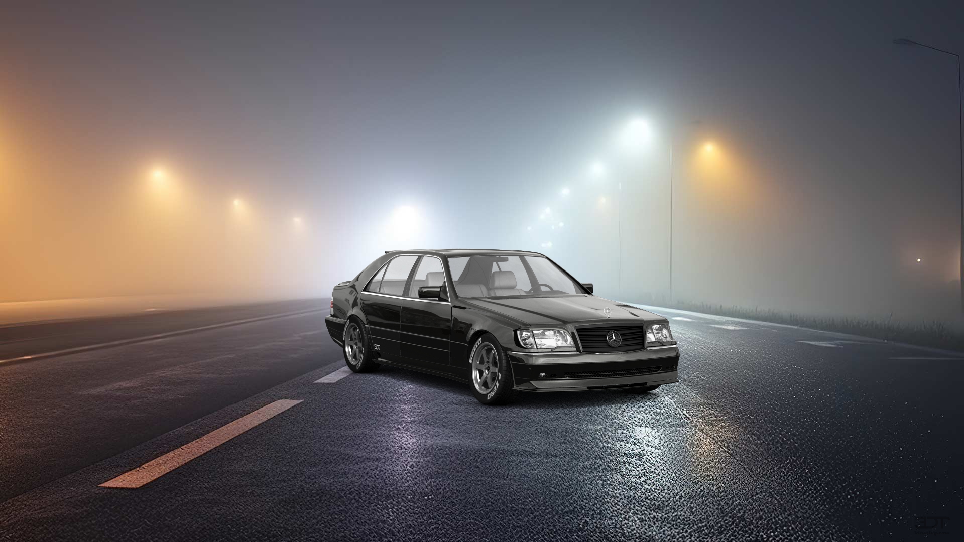 Mercedes S Class Sedan 1992