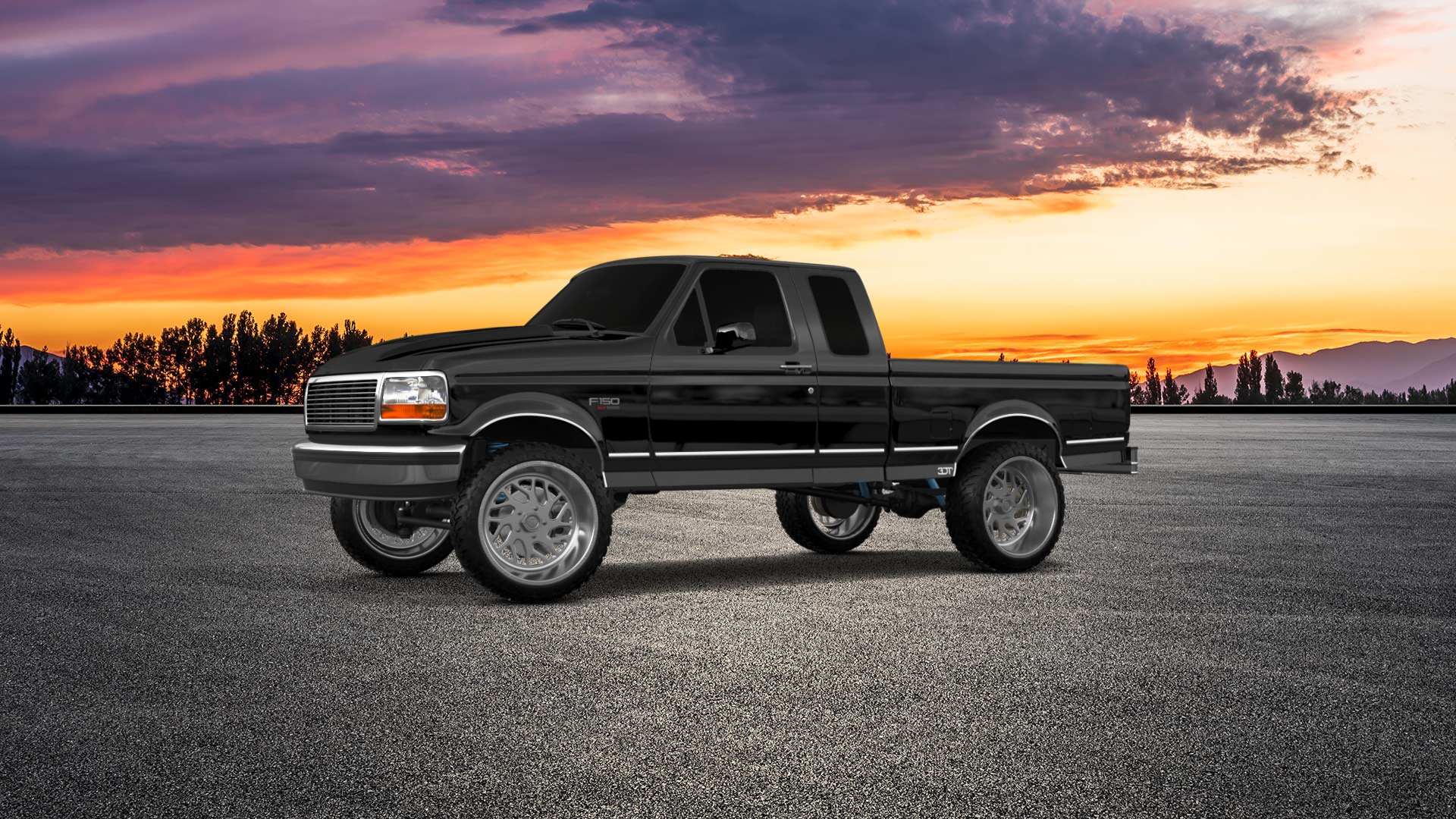 Ford F-150 SuperCab 2 Door pickup truck 1993 tuning