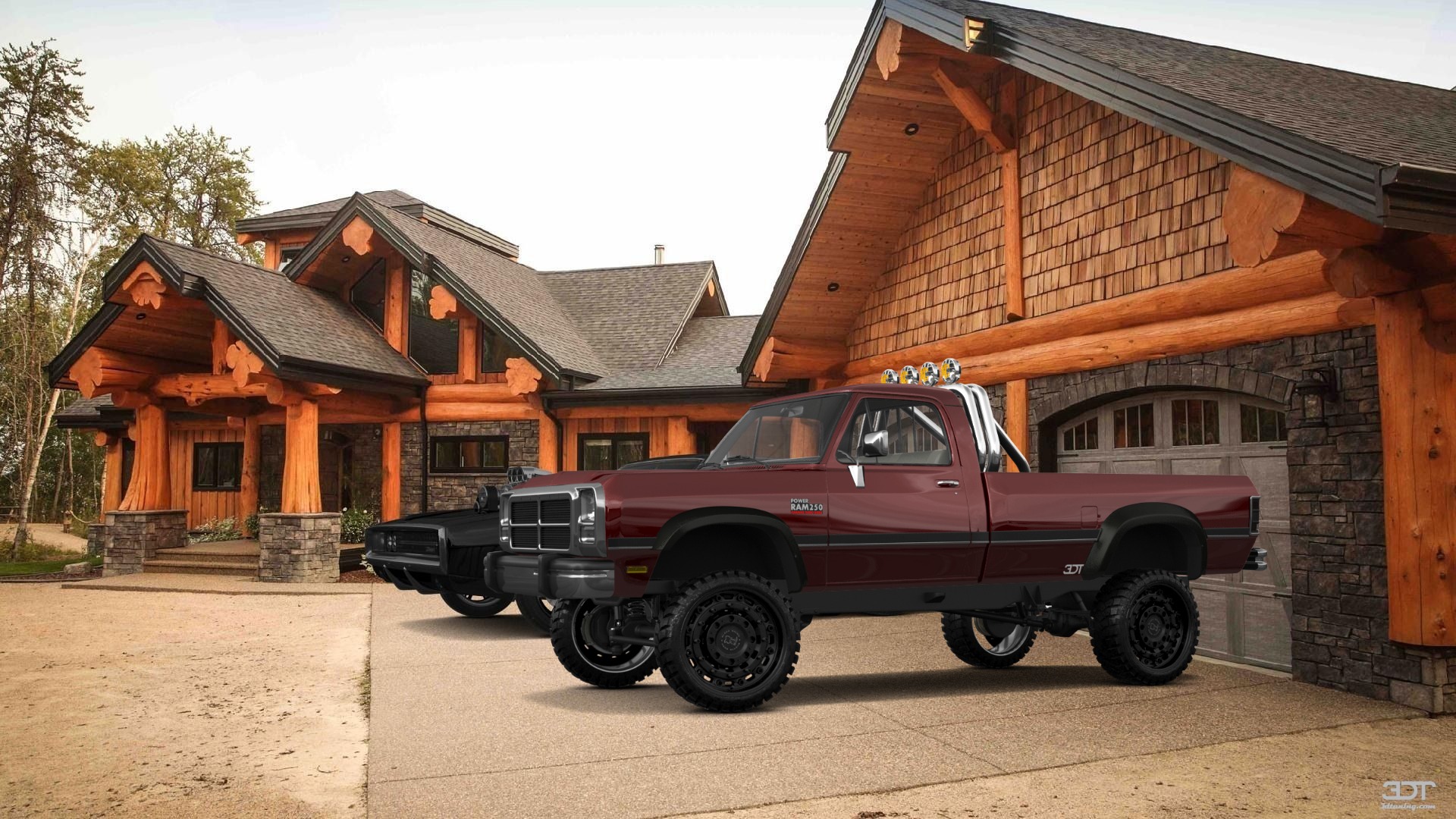 Dodge Ram 2 Door pickup truck 1991