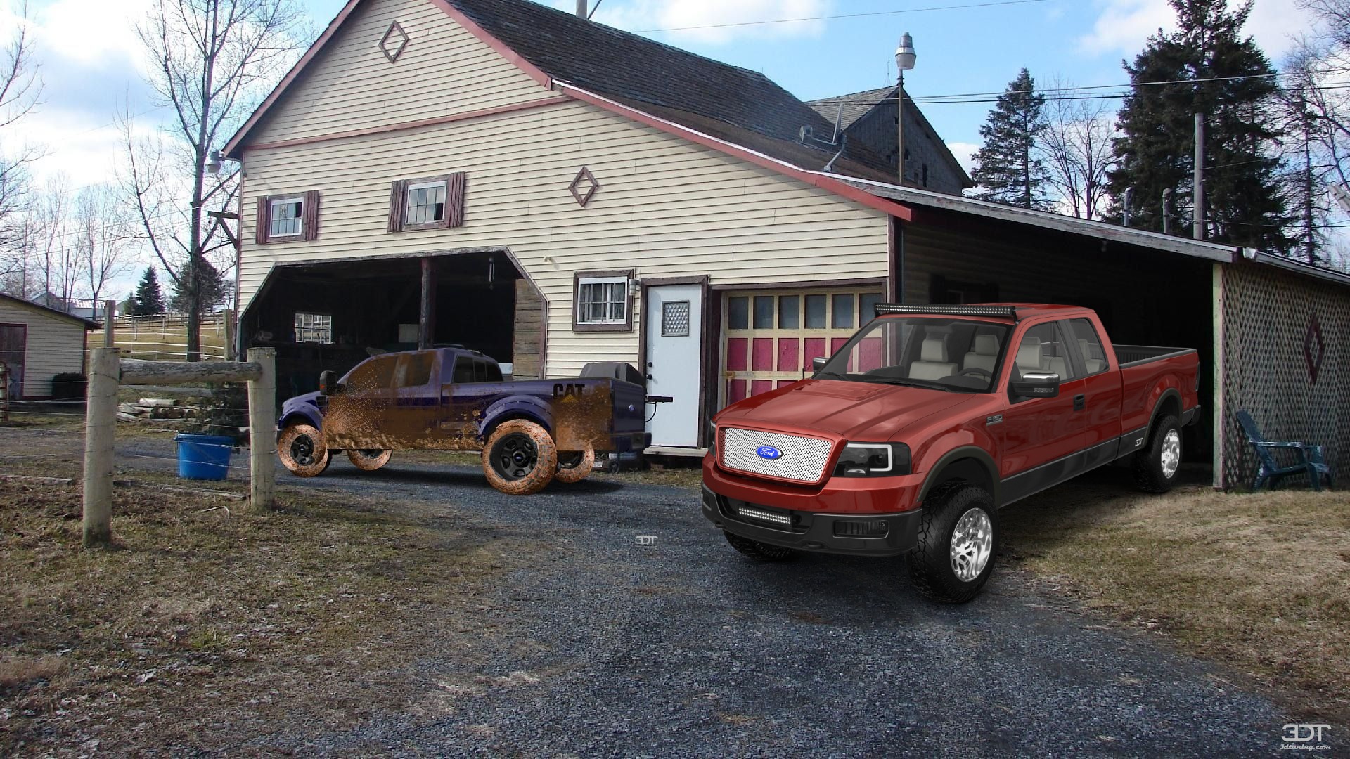 Ford F-150 SuperCab 4 Door pickup truck 2004 tuning