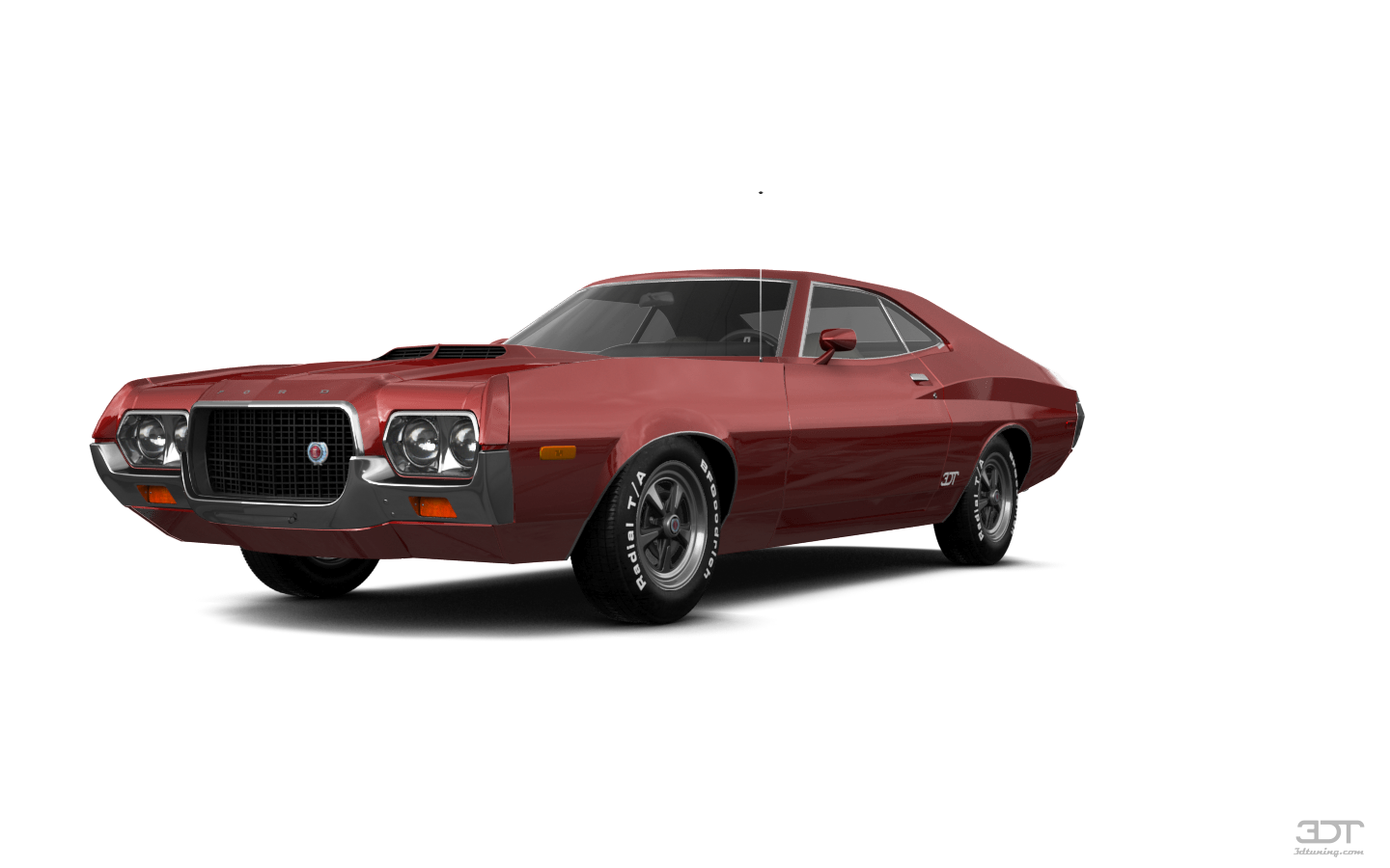 Tuning Ford Gran Torino Sport 2 Door Hardtop 1972