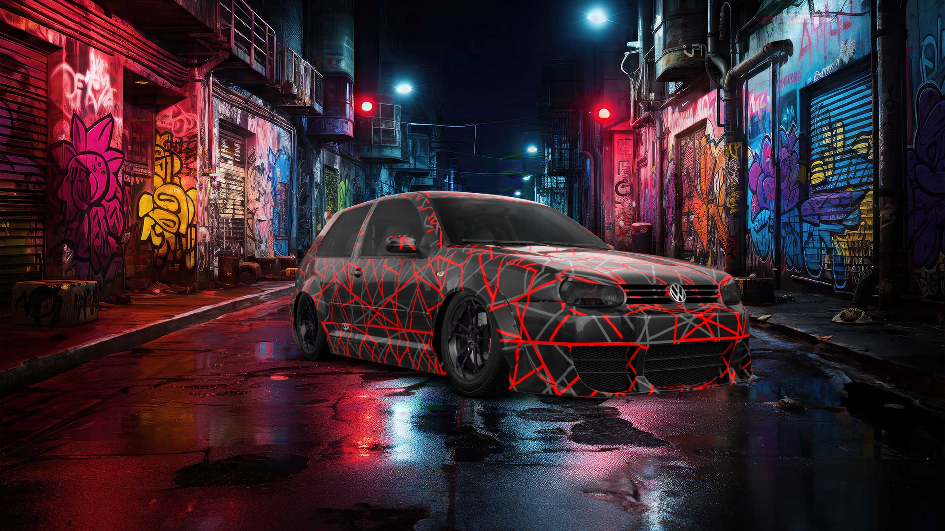 Volkswagen Golf 4 (mk4) 3 Door Hatchback 1997 tuning