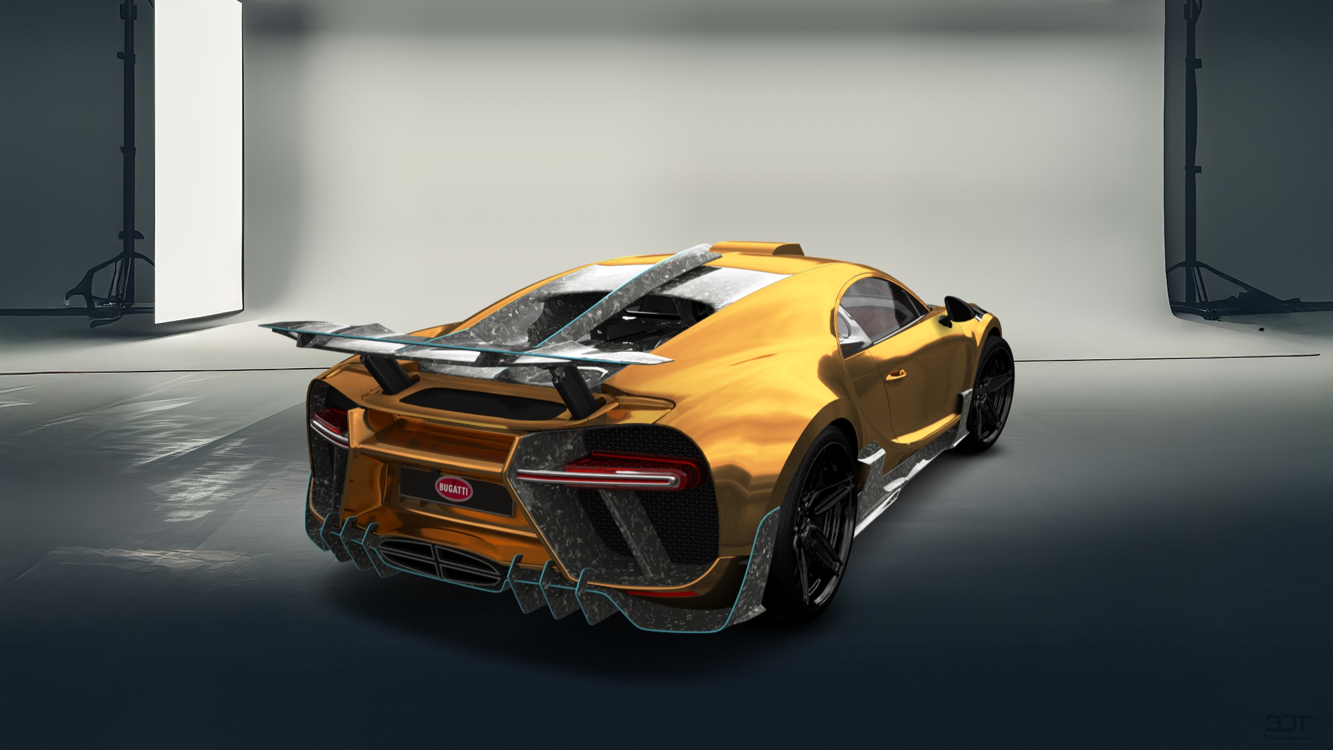 Bugatti Chiron 2 Door Coupe 2016 tuning