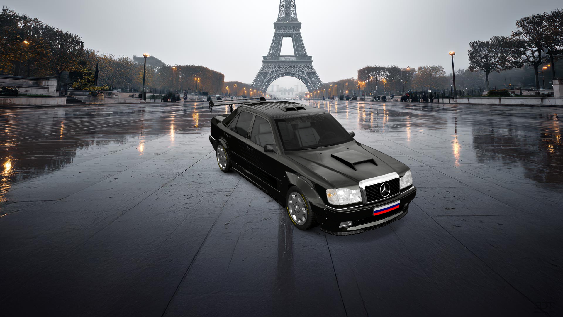 Mercedes E-Class Sedan 1984 tuning