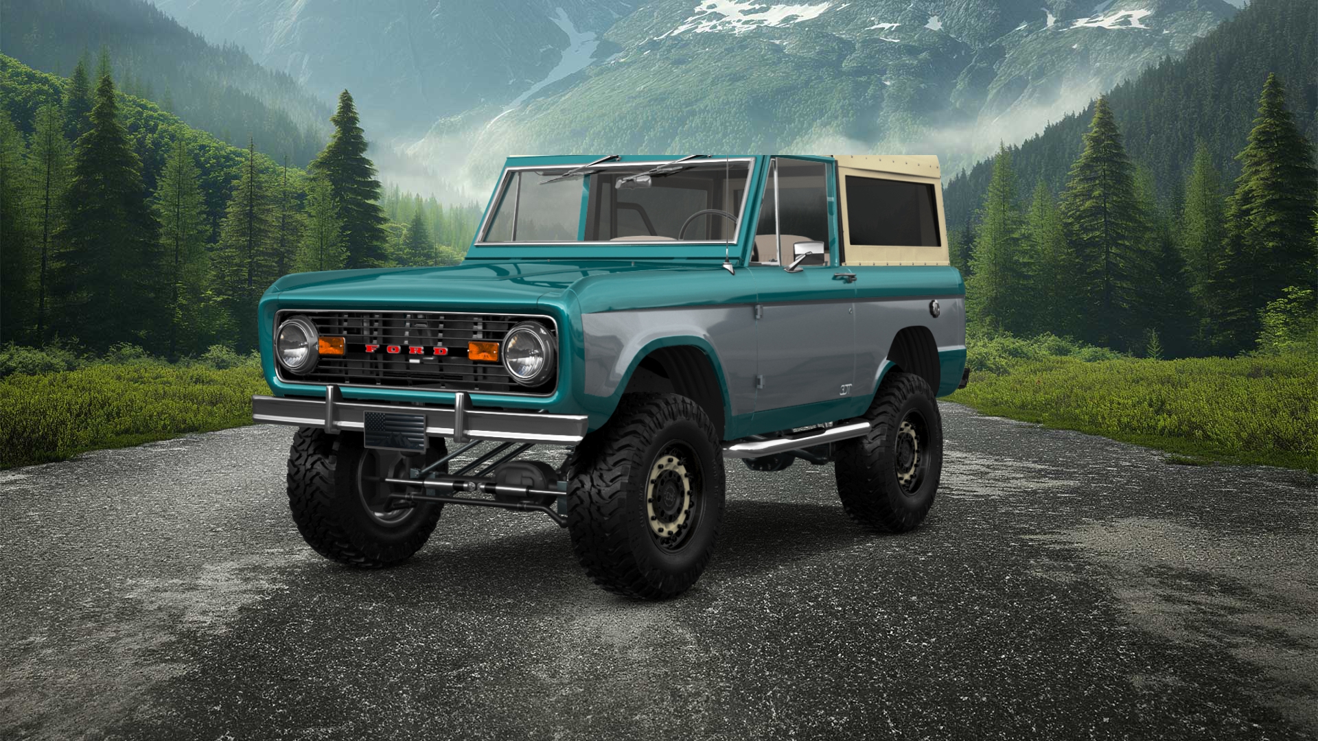 Ford Bronco 3 Door SUV 1965