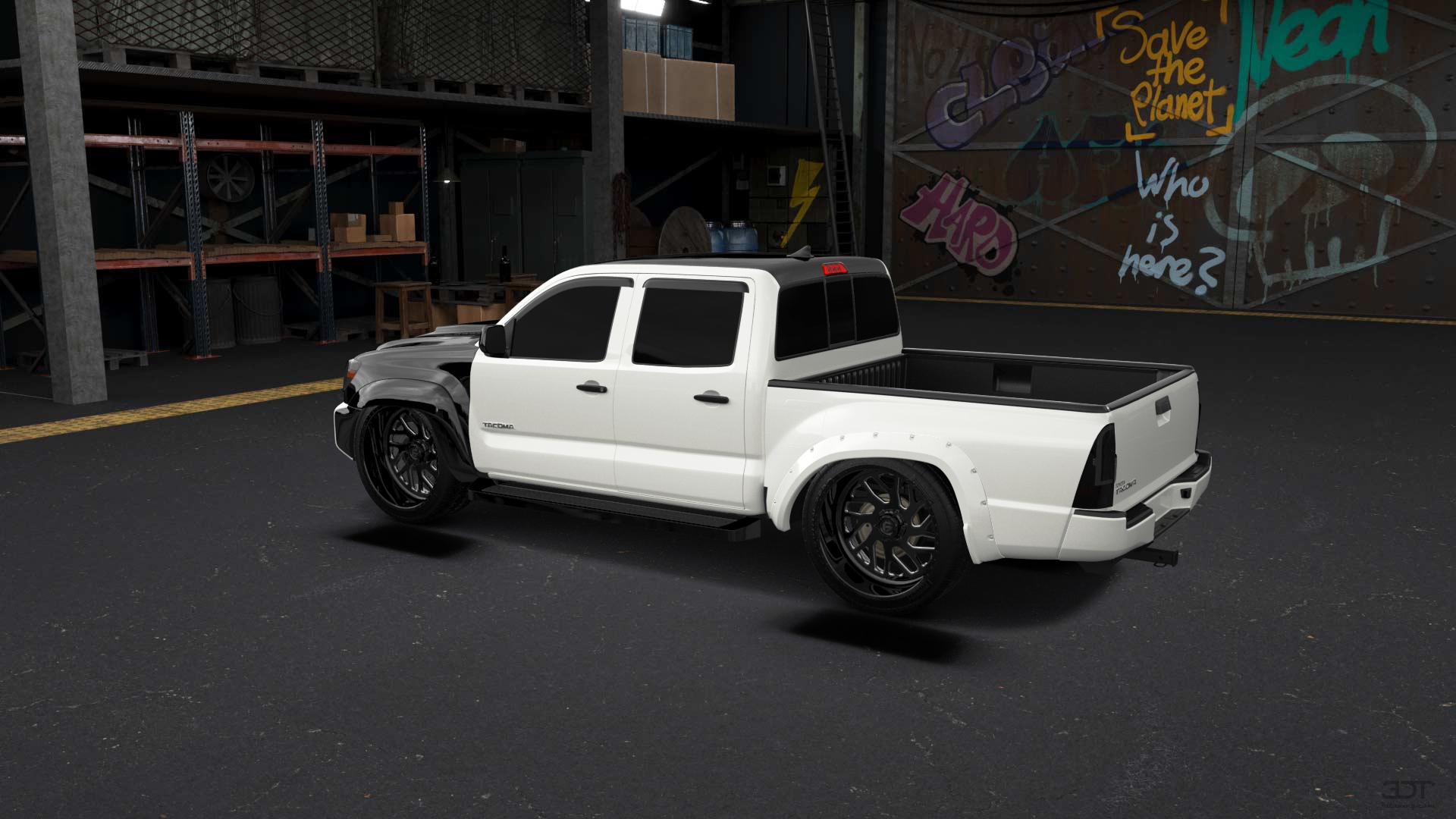 Toyota Tacoma Crew Cab 5.1 ft box 4 Door pickup truck 2012