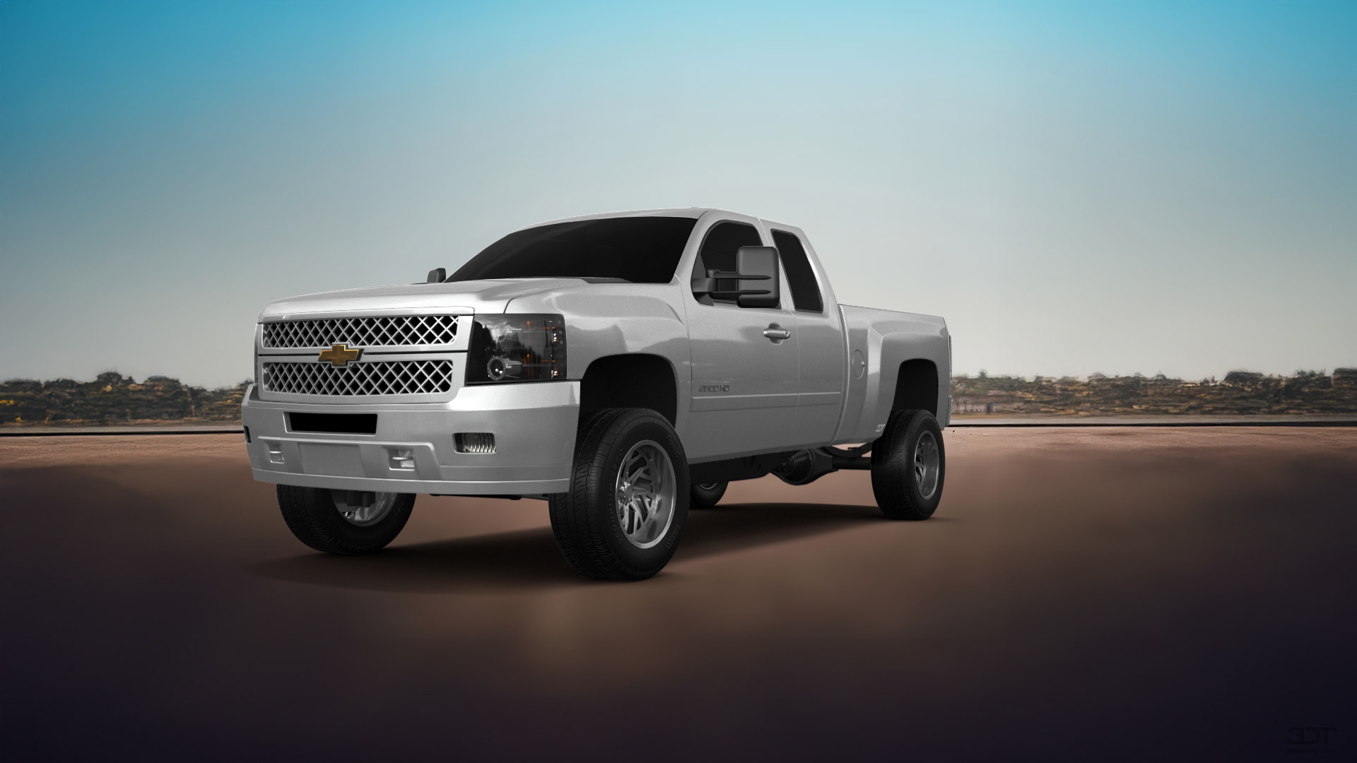 Chevrolet Silverado 2500 HD Extended Cab Pickup Truck 2007 tuning