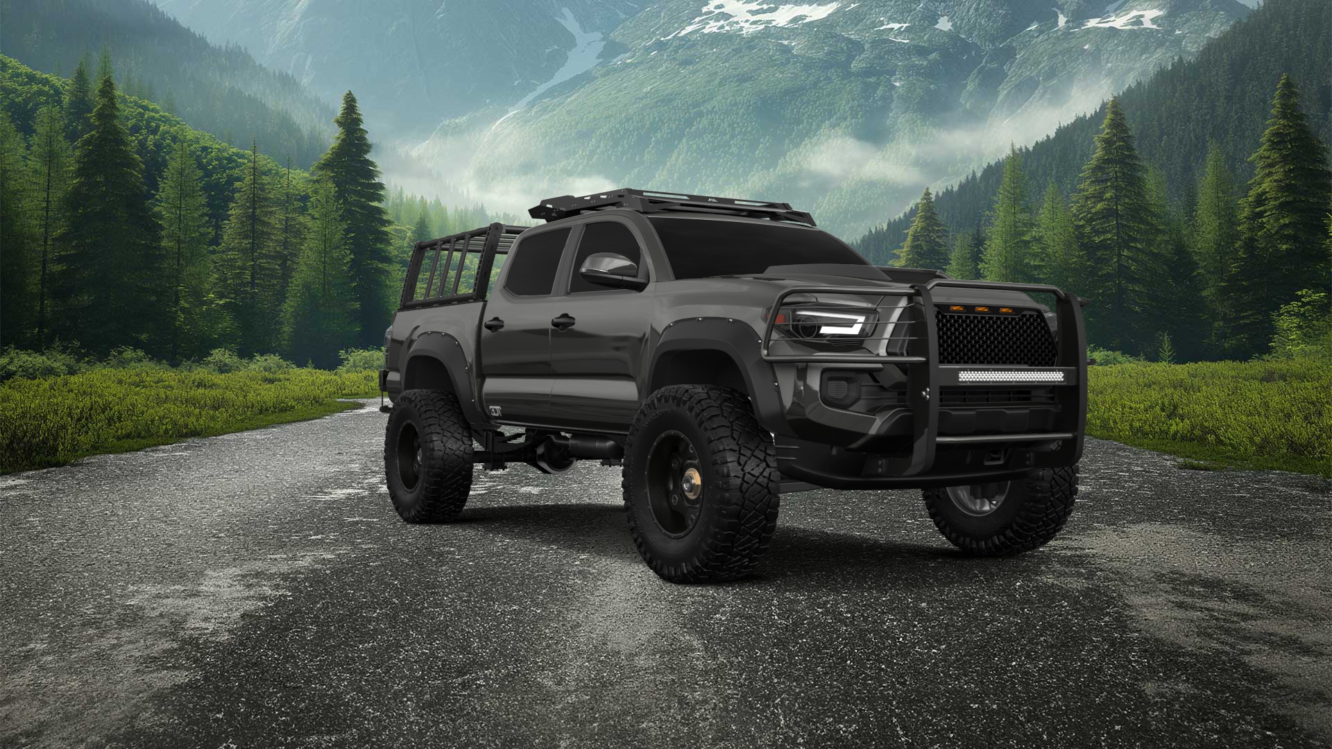 Toyota Tacoma 4 Door pickup truck 2018 tuning