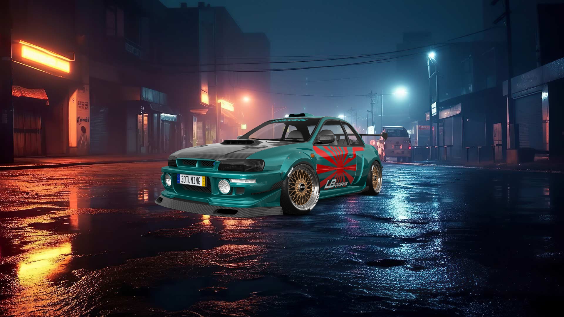 Subaru Impreza WRX STI 22B 2 Door Coupe 2000
