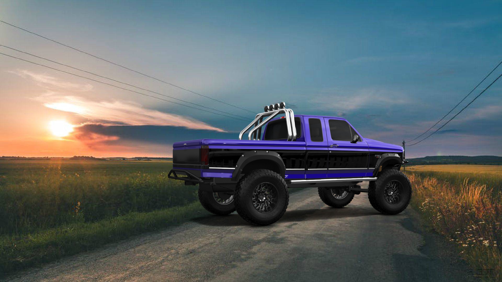 Ford F-150 SuperCab 2 Door pickup truck 1993 tuning