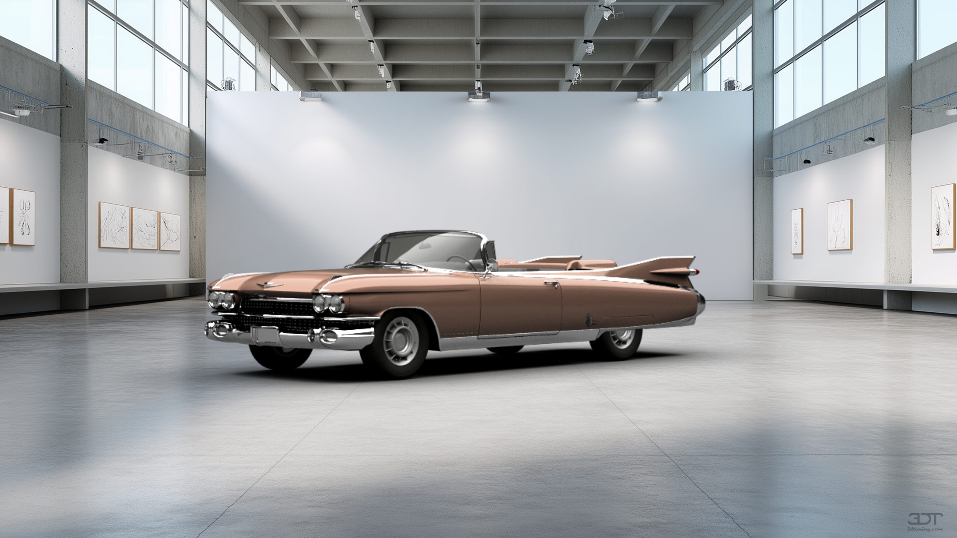 Cadillac Eldorado Convertible sedan 1959 tuning