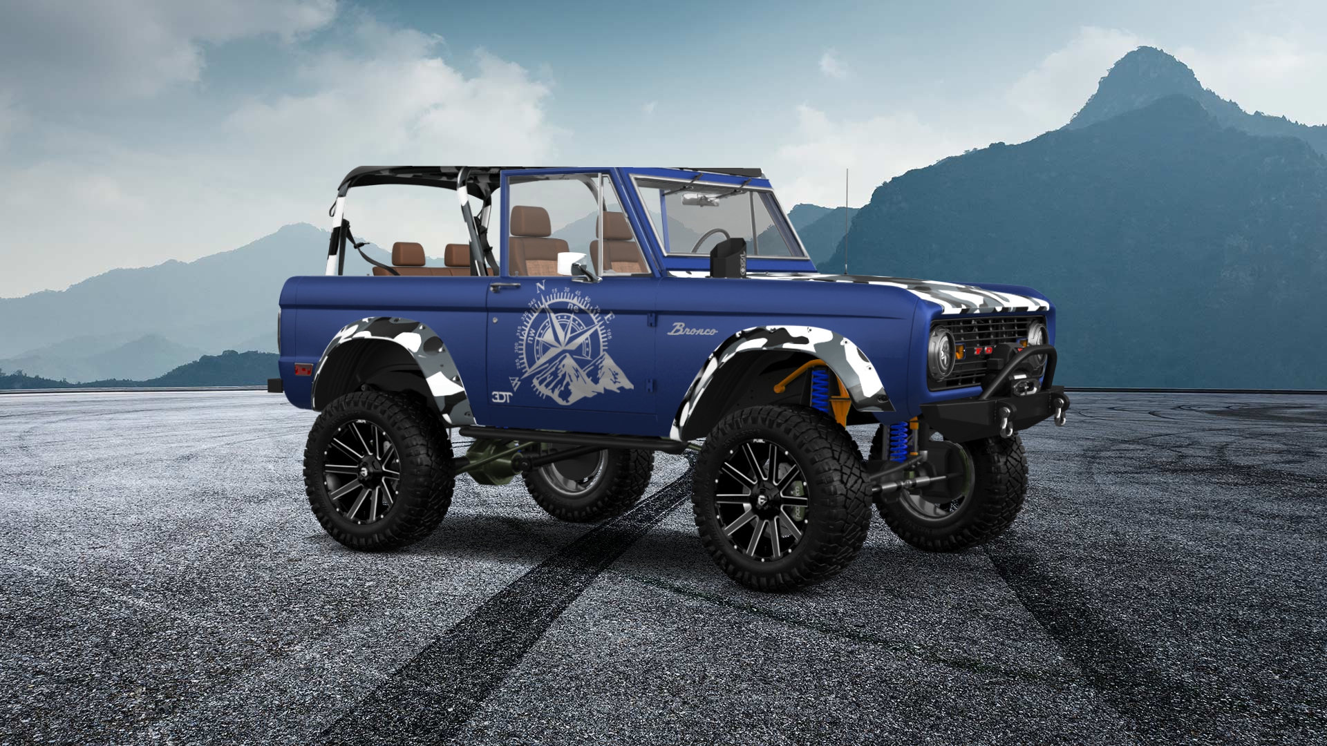 Ford Bronco 3 Door SUV 1965