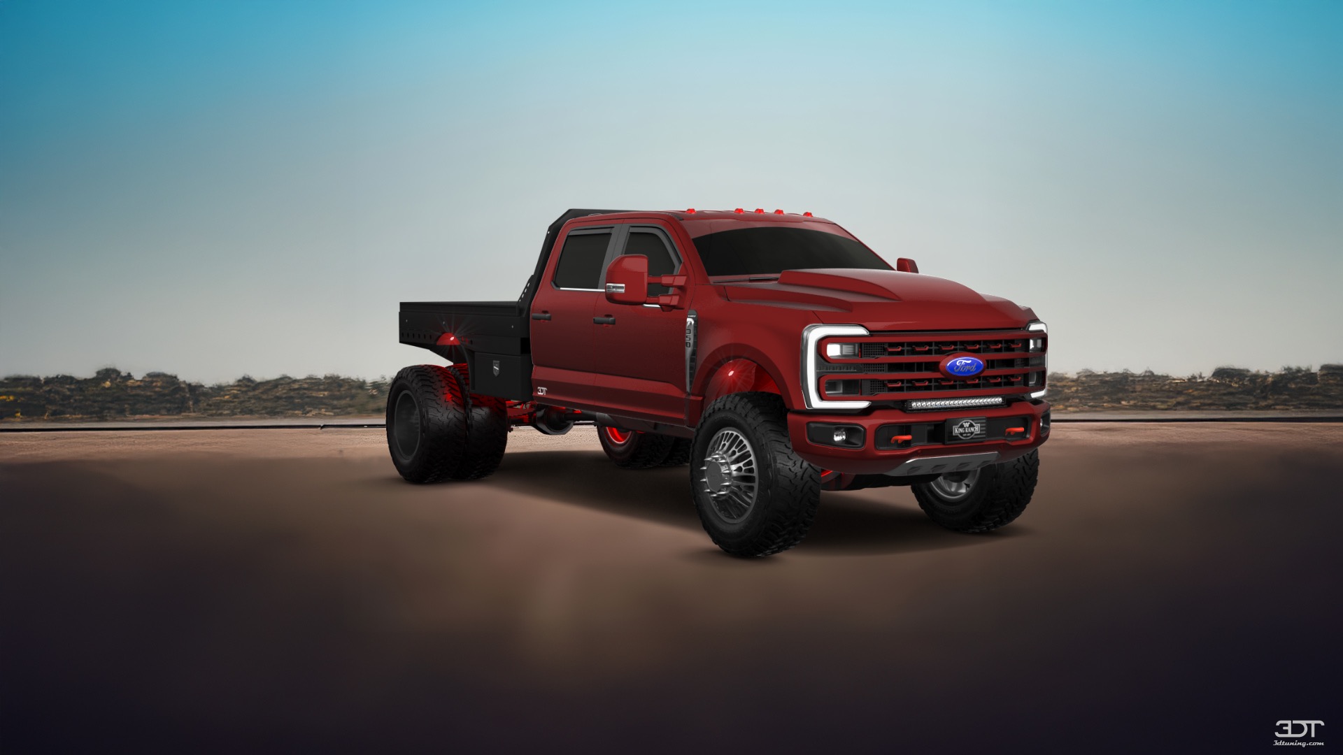 Ford F-350 DRW Crew Cab 4 Door pickup truck 2023 tuning