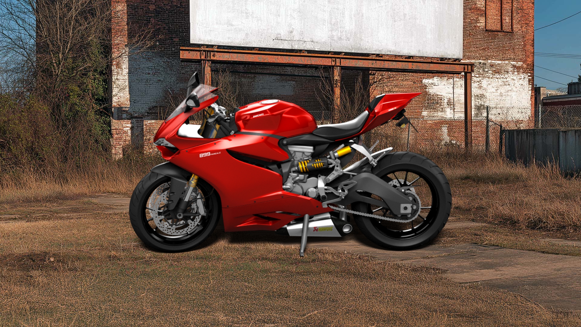 Ducati 899 Panigale Sport Bike 2015 tuning