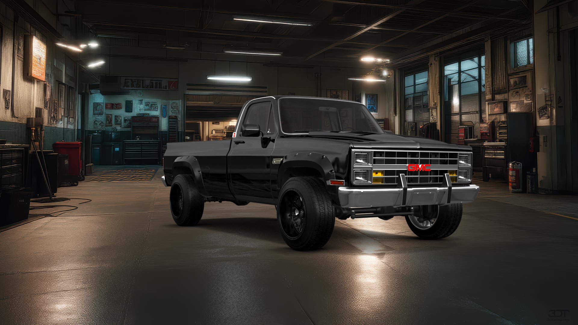 GMC Sierra 1500 2 Door pickup truck 1985 tuning