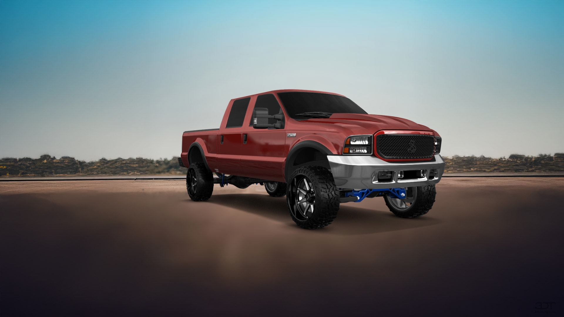 Ford F-250 Crew Cab 4 Door pickup truck 1999 tuning