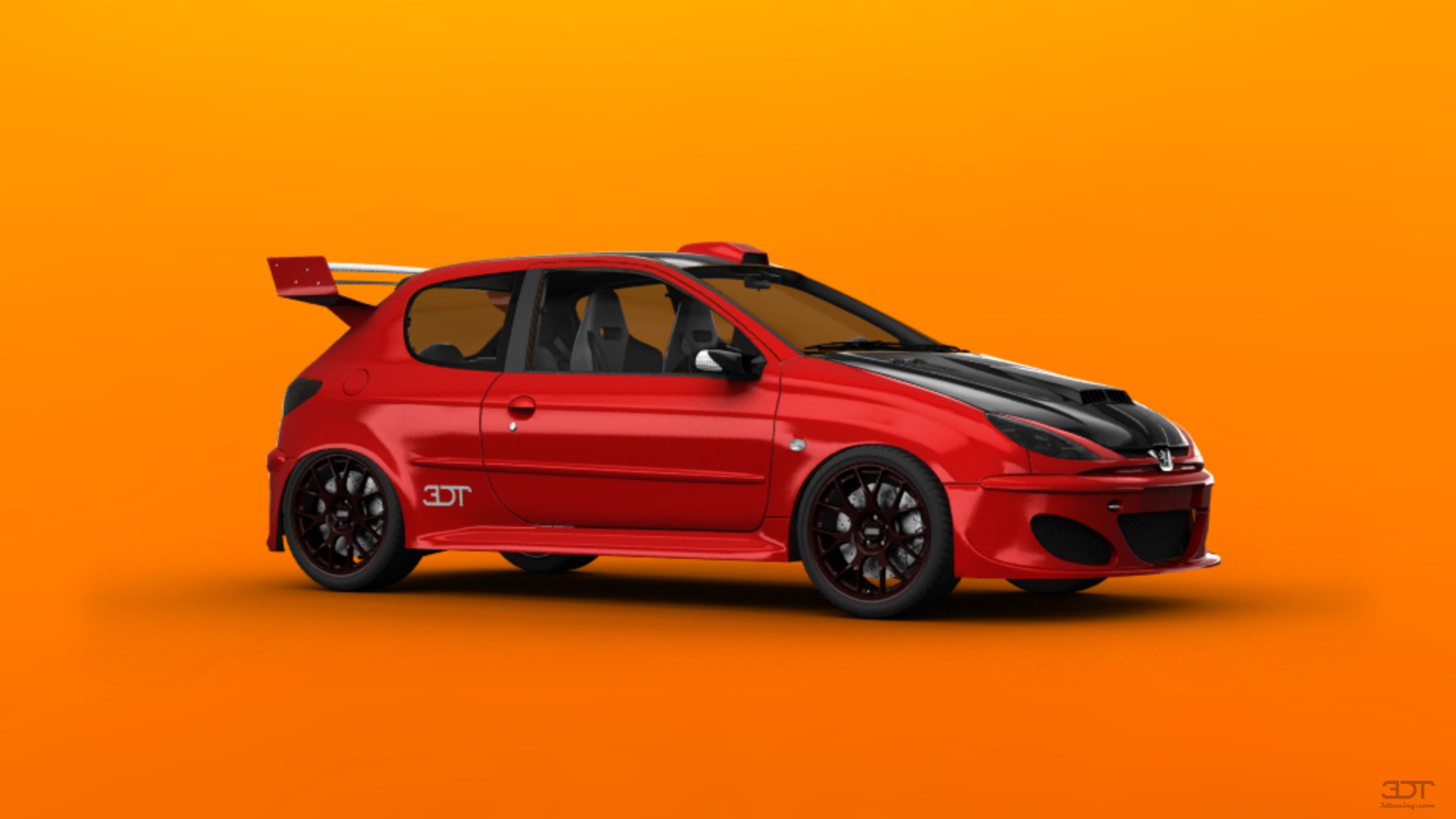 くぅーページ Custom Peugeot 206 1998 3 Door Hatchback by agustinjdjdb7272
