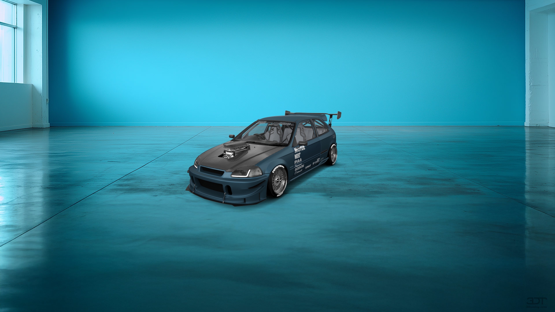 Honda Civic 3 Door Hatchback 1997 tuning