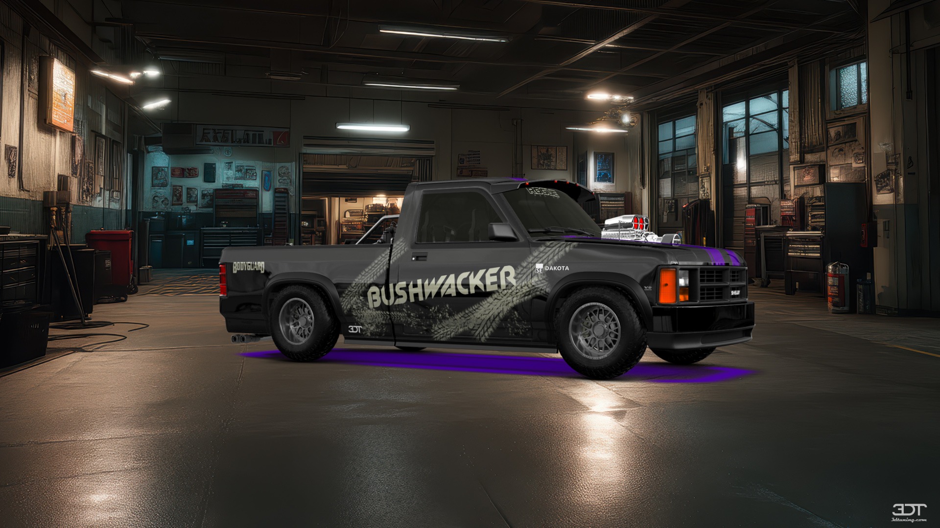 Dodge Dakota Regular Cab 2 Door pickup truck 1987 tuning