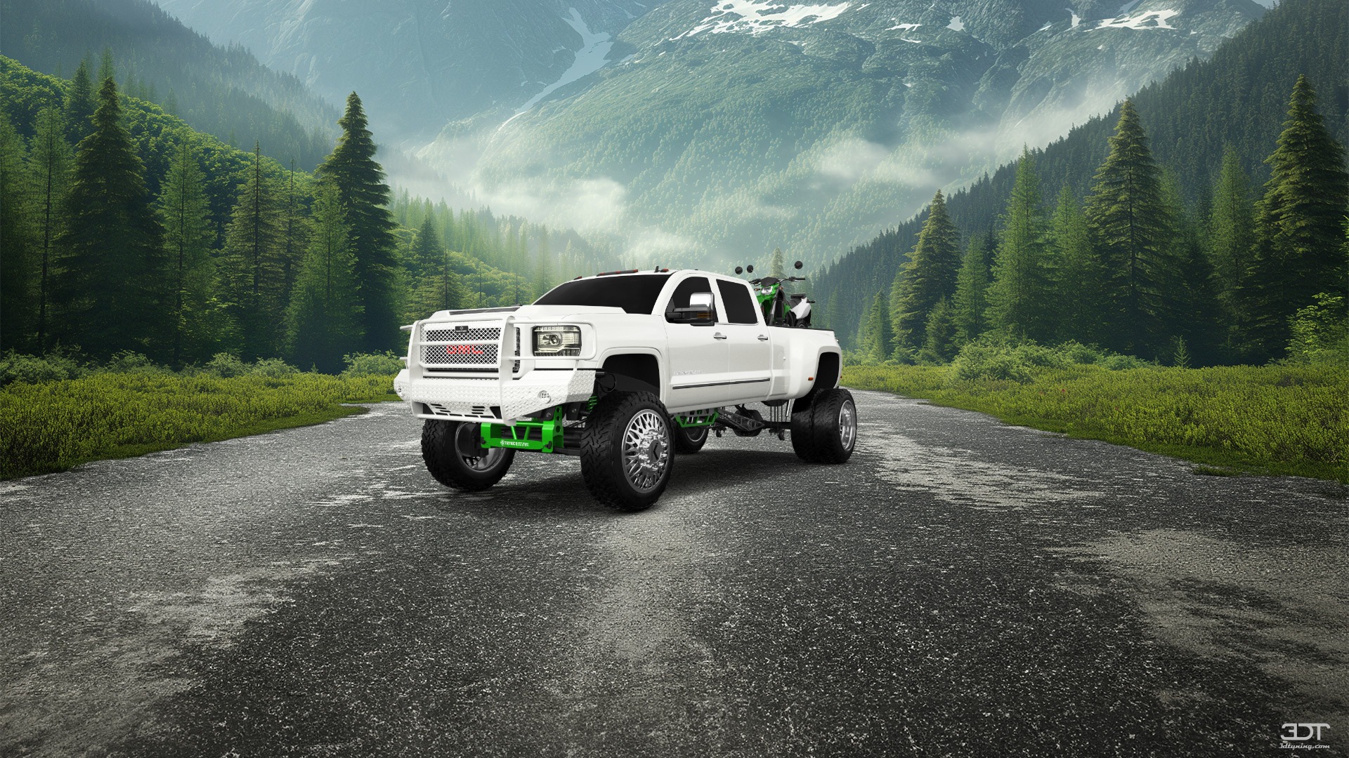 GMC Sierra 3500 HD Crew Cab 4 Door pickup truck 2015